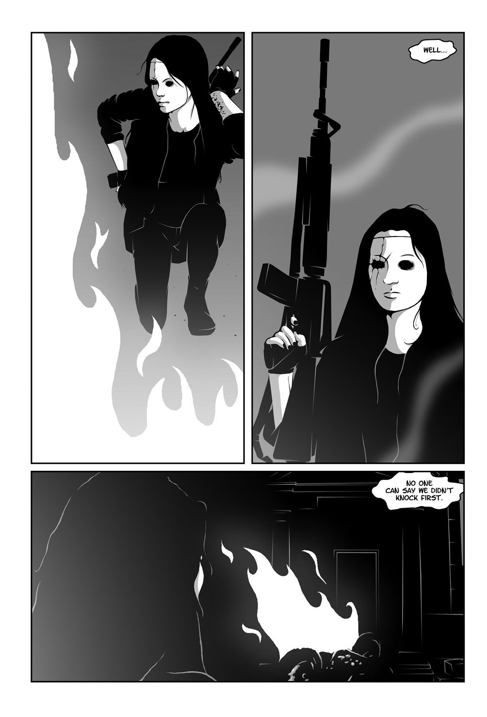 Read online Hollow Girl comic -  Issue #5 - 25