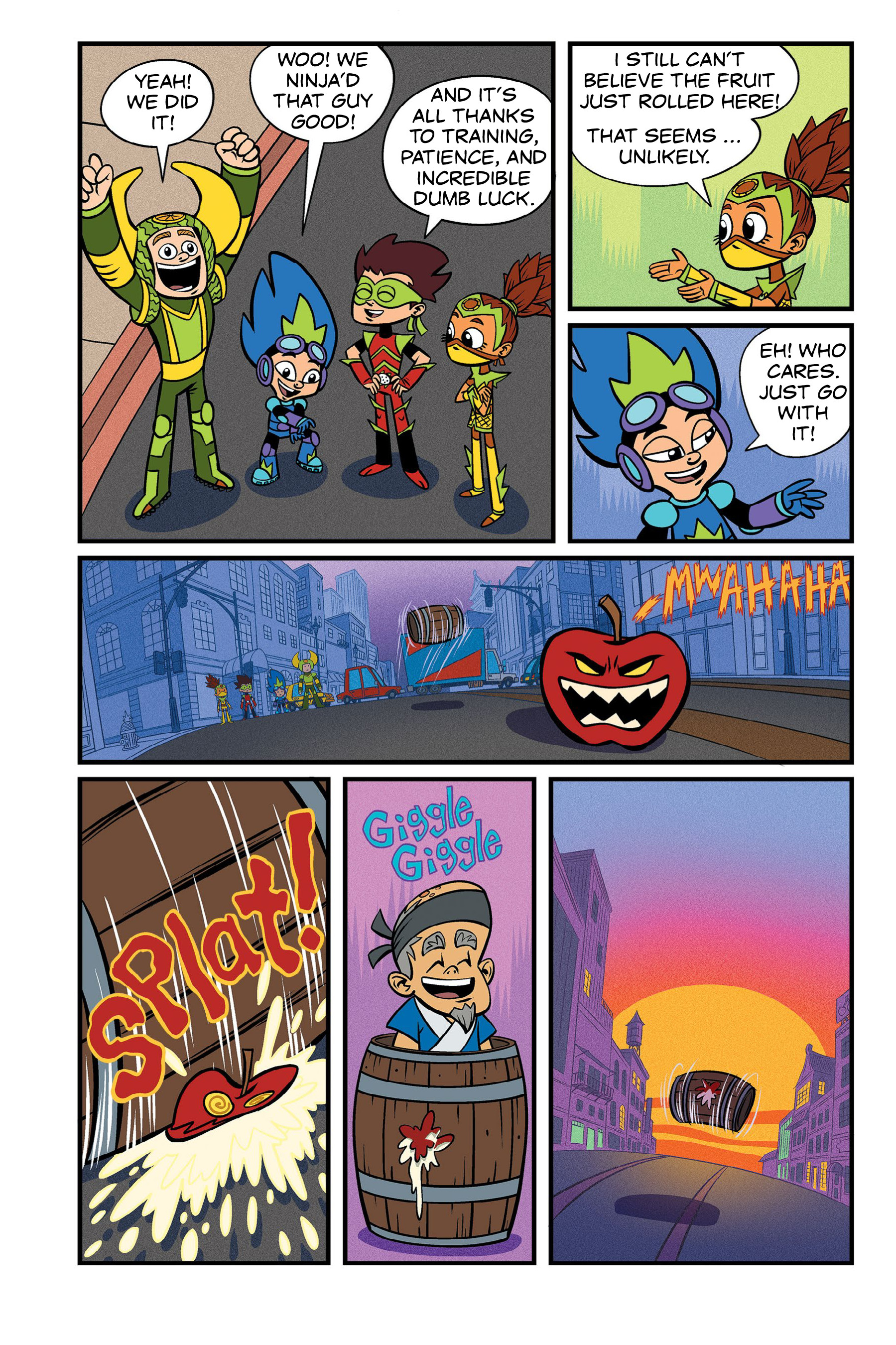 Read online Fruit Ninja: Frenzy Force comic -  Issue # TPB - 72