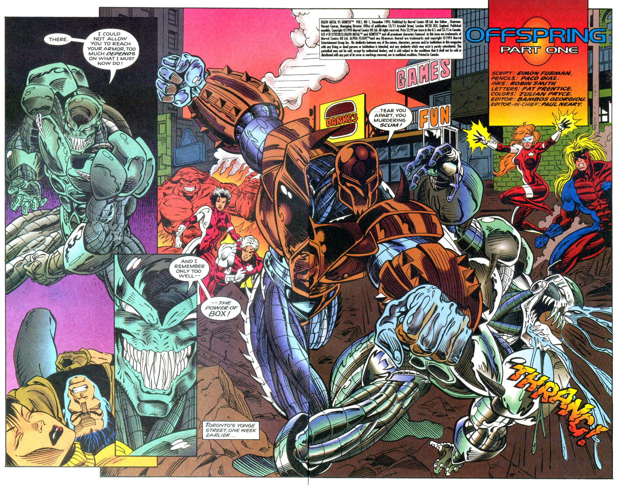 Read online Death Metal vs. Genetix comic -  Issue #1 - 3