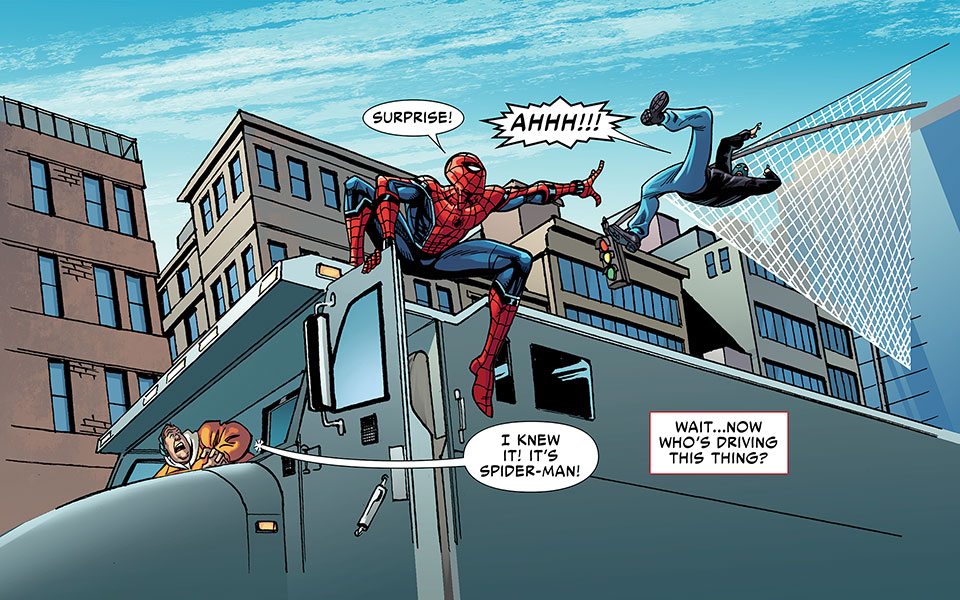 Read online Spider-Man: Far From Home - Them's The Brakes comic -  Issue # Full - 4