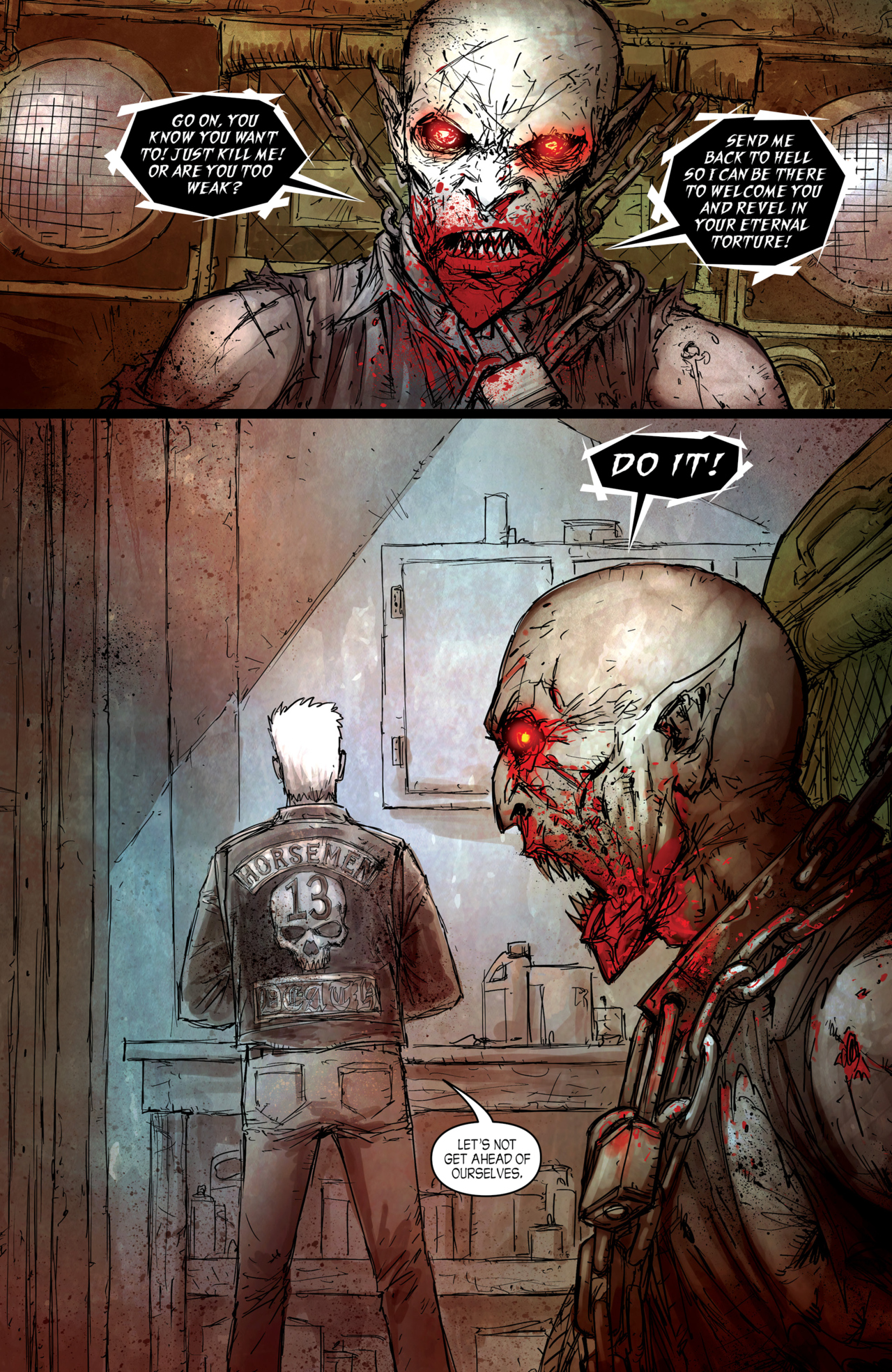 Read online John Carpenter's Night Terrors comic -  Issue #13 Horseman - 53