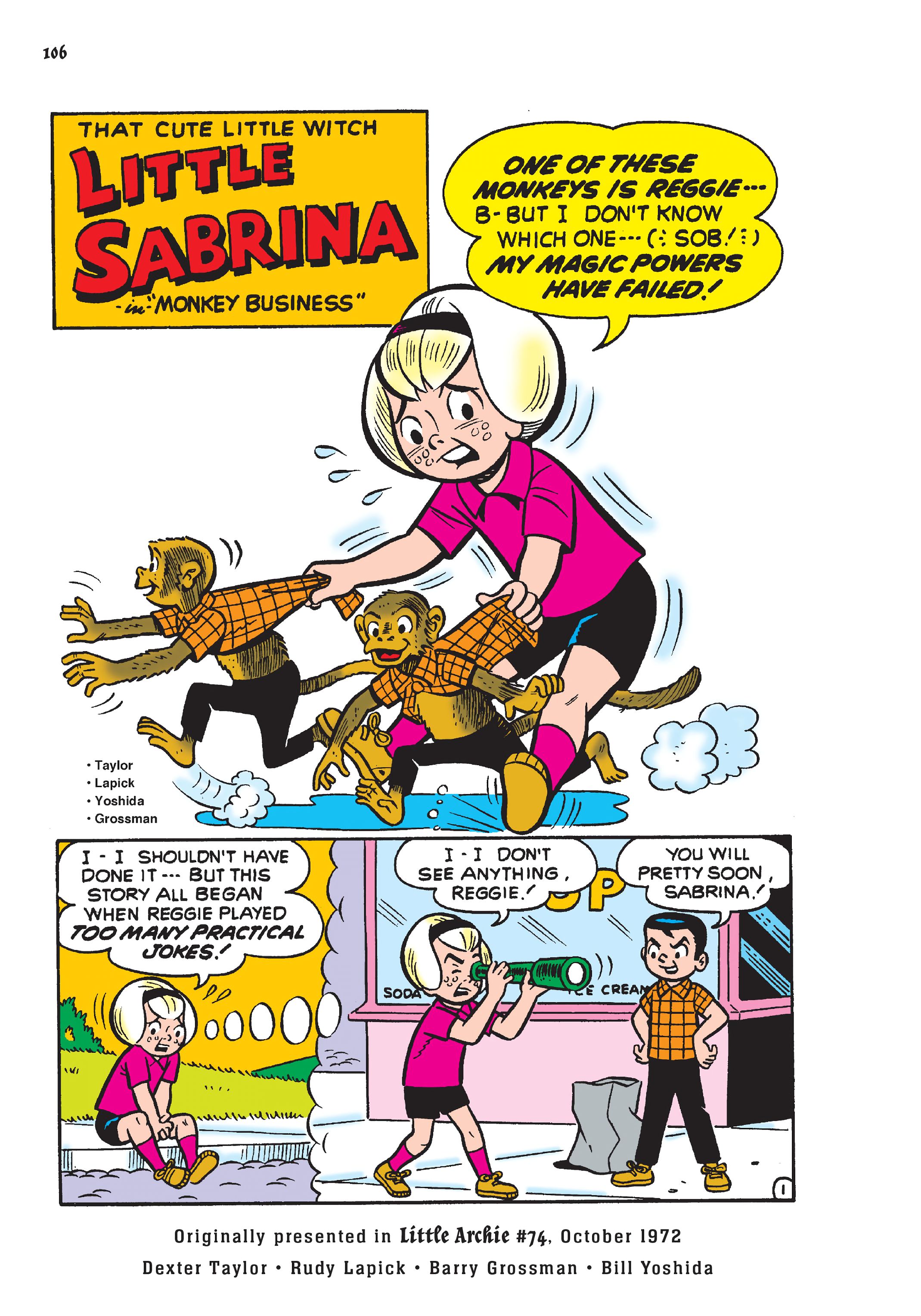 Read online Sabrina the Teen-Age Witch: 60 Magical Stories comic -  Issue # TPB (Part 2) - 8