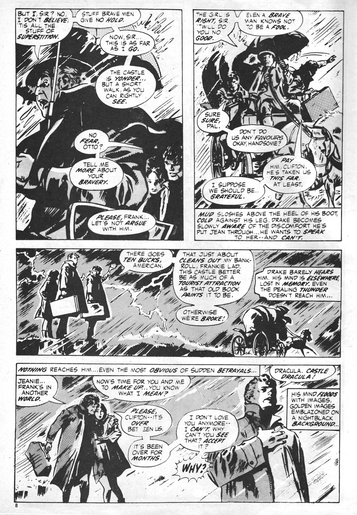 Read online Dracula Lives (1974) comic -  Issue #1 - 8