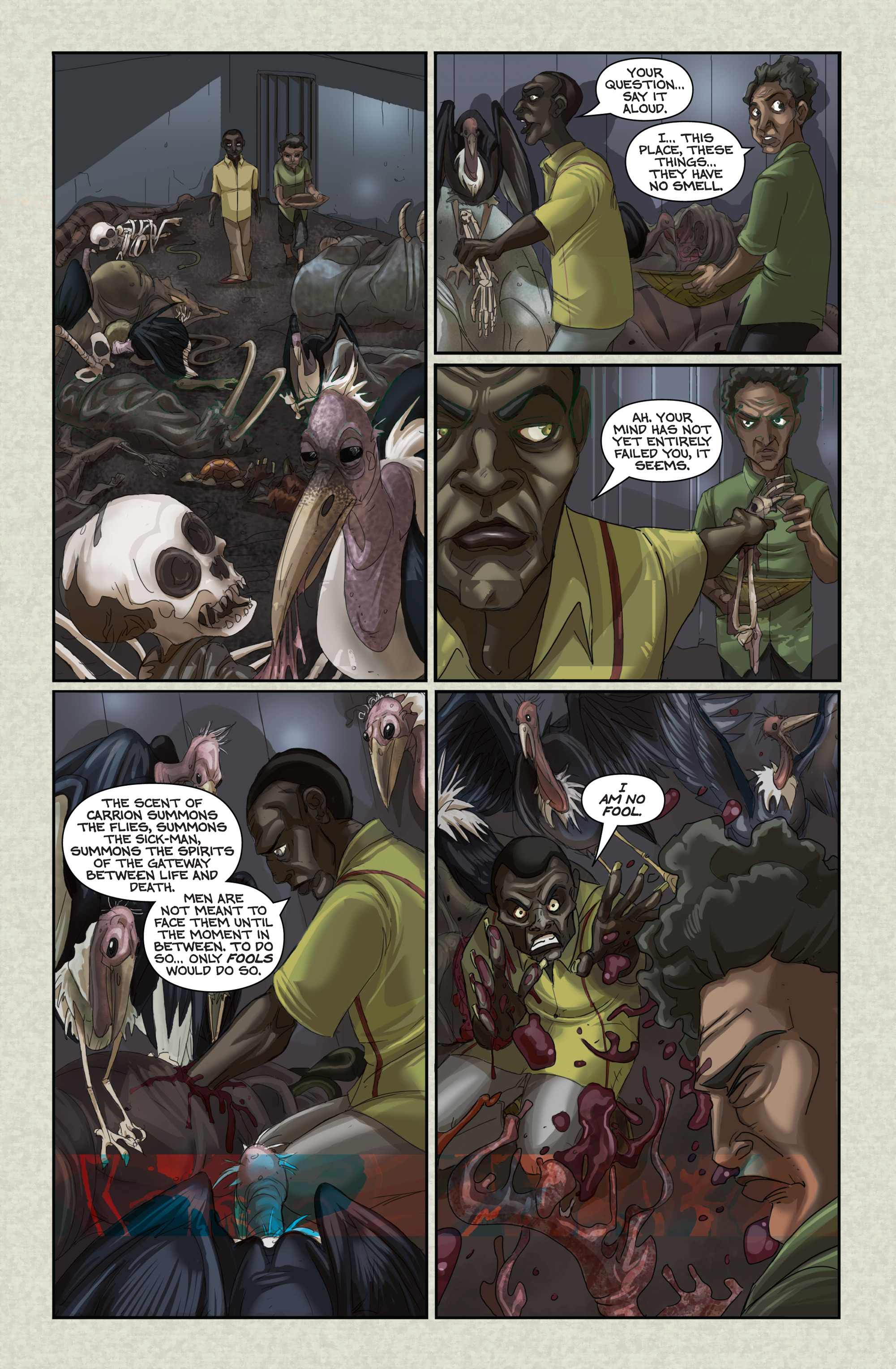 Read online Flesh of White comic -  Issue #2 - 18
