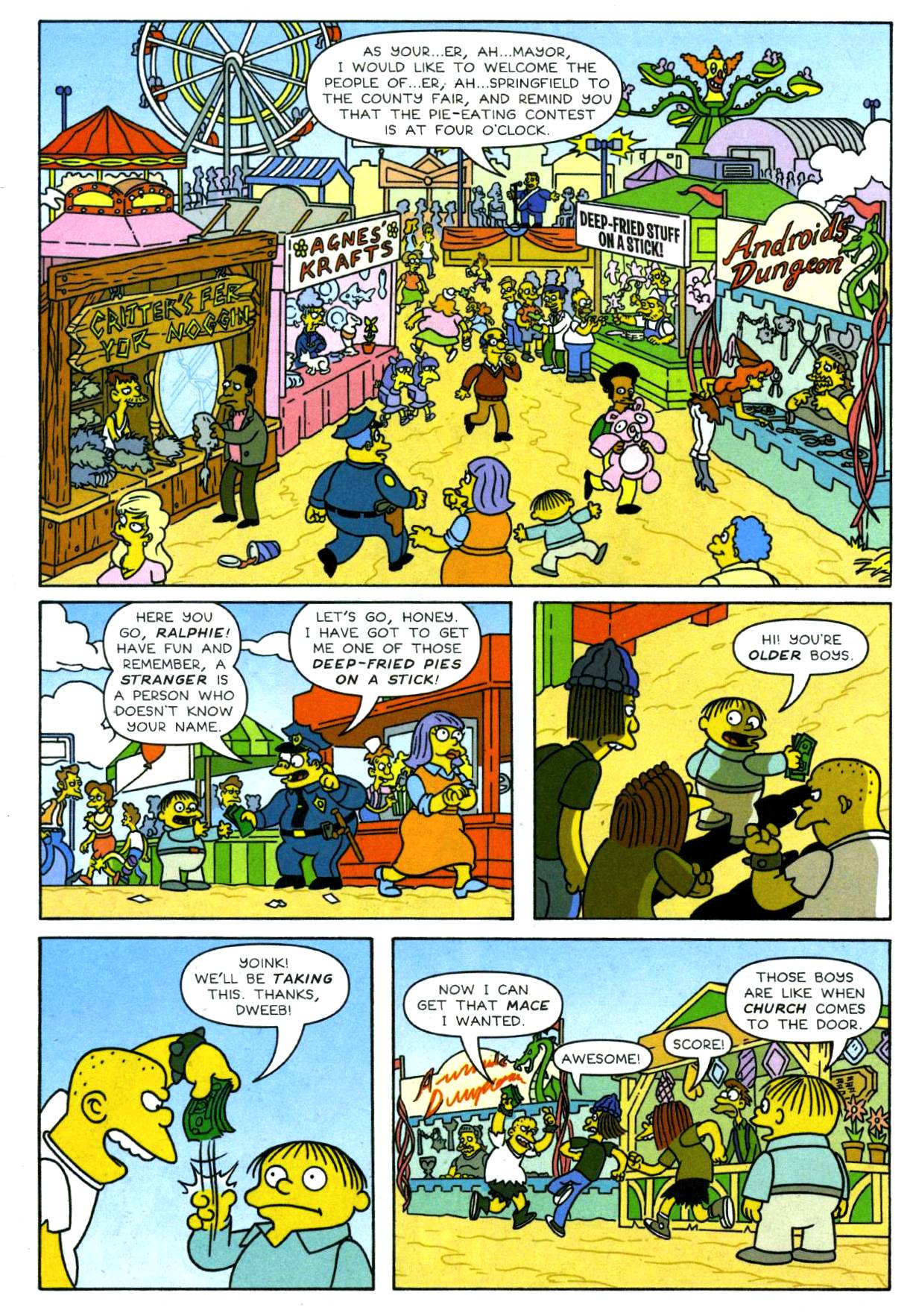 Read online Bongo Comics Free-For-All! comic -  Issue #2007 - 27