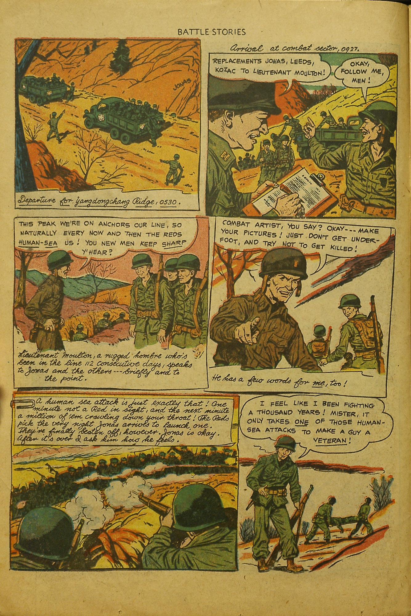 Read online Battle Stories comic -  Issue #11 - 14
