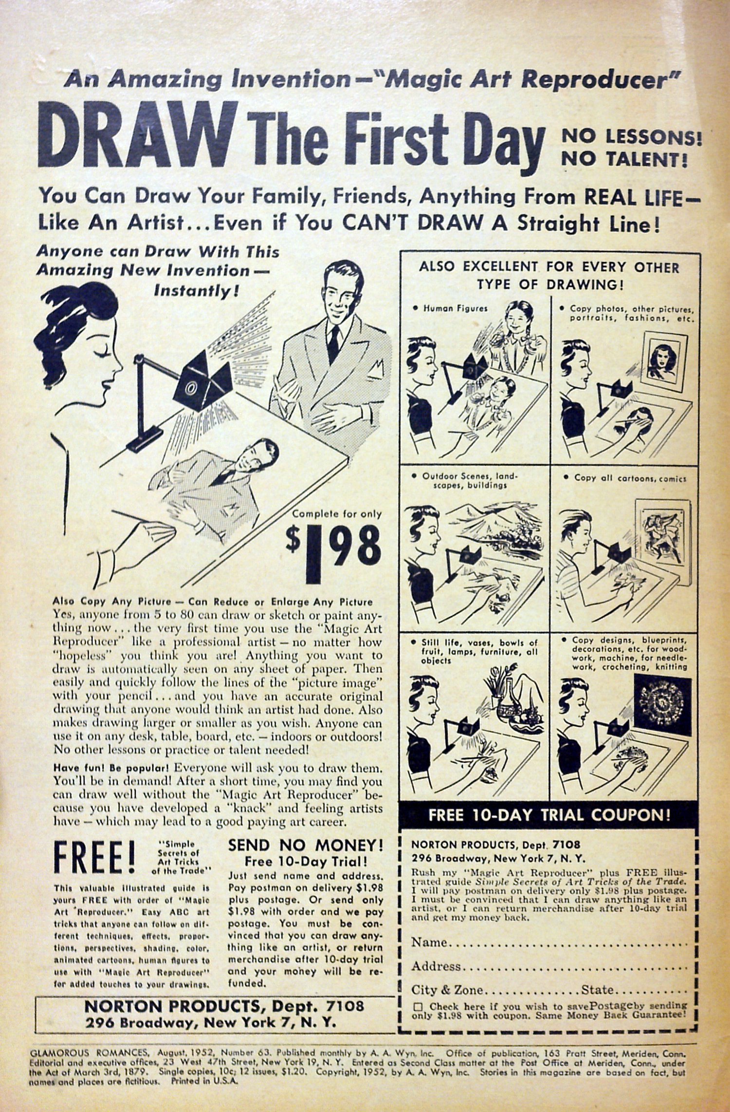 Read online Glamorous Romances comic -  Issue #63 - 2