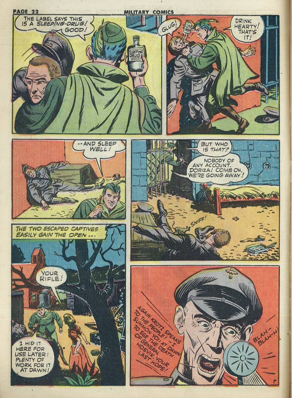 Read online Military Comics comic -  Issue #20 - 24