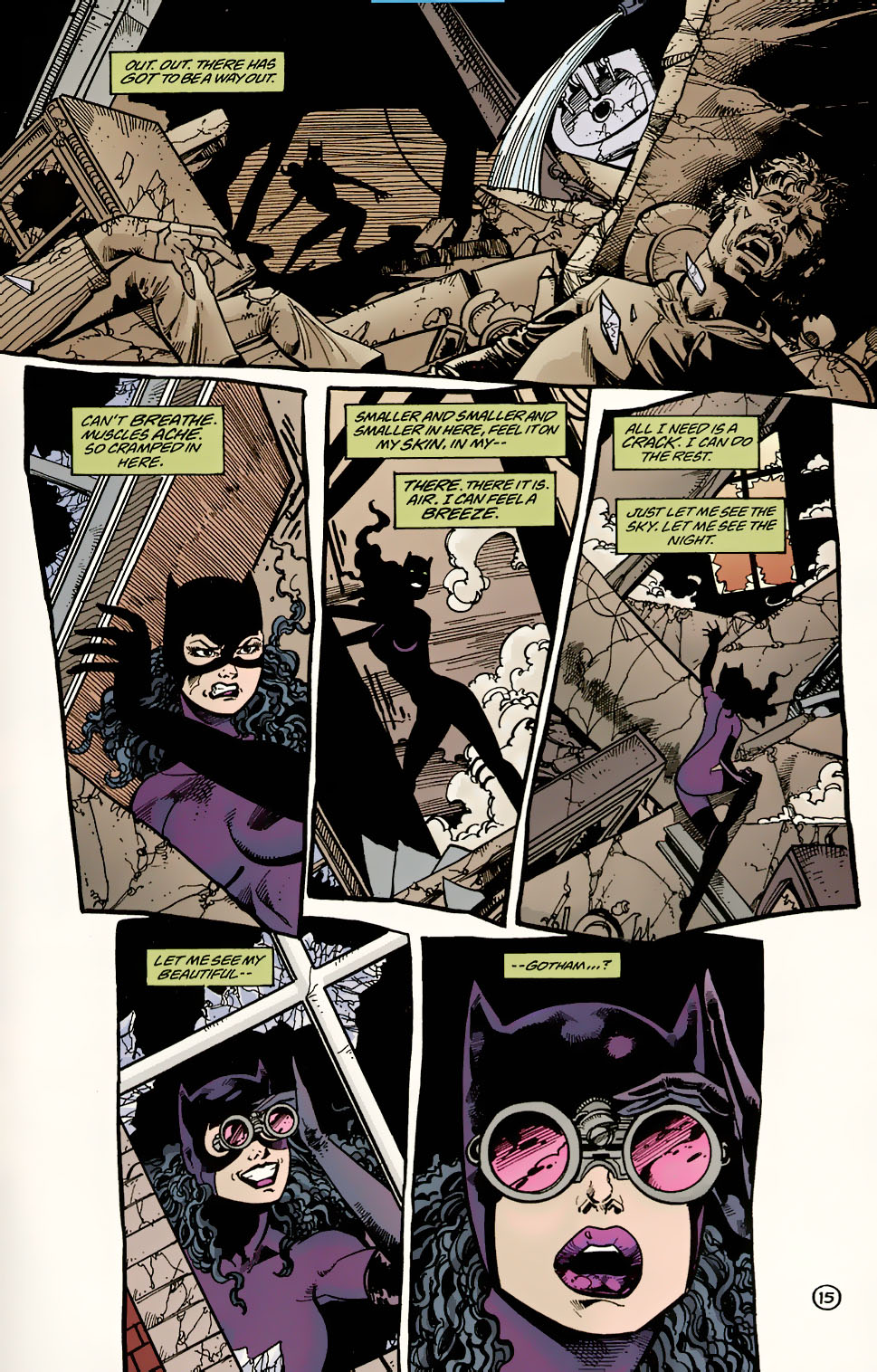 Read online Batman: Cataclysm comic -  Issue #7 - 16