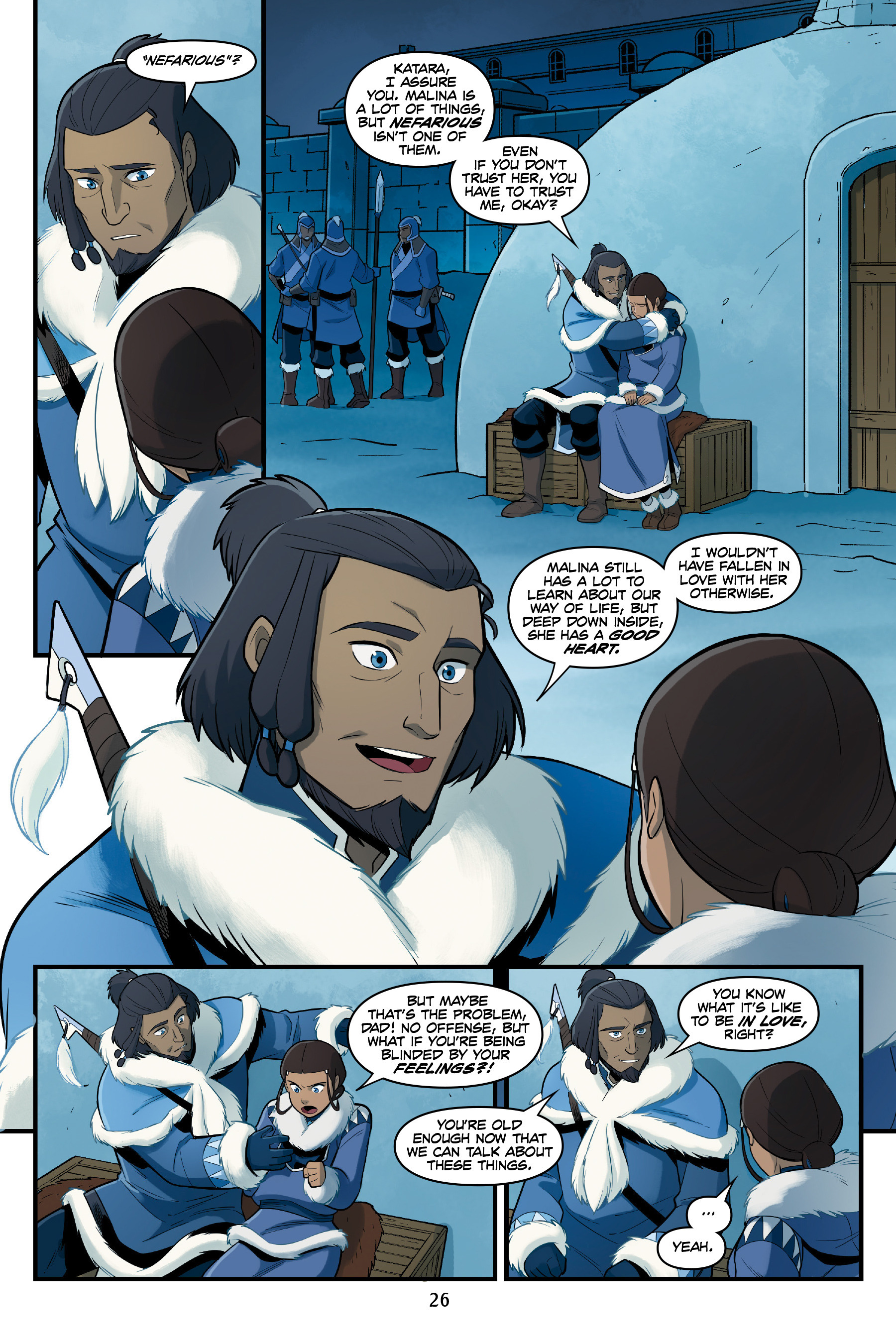 Read online Nickelodeon Avatar: The Last Airbender - North and South comic -  Issue #2 - 27