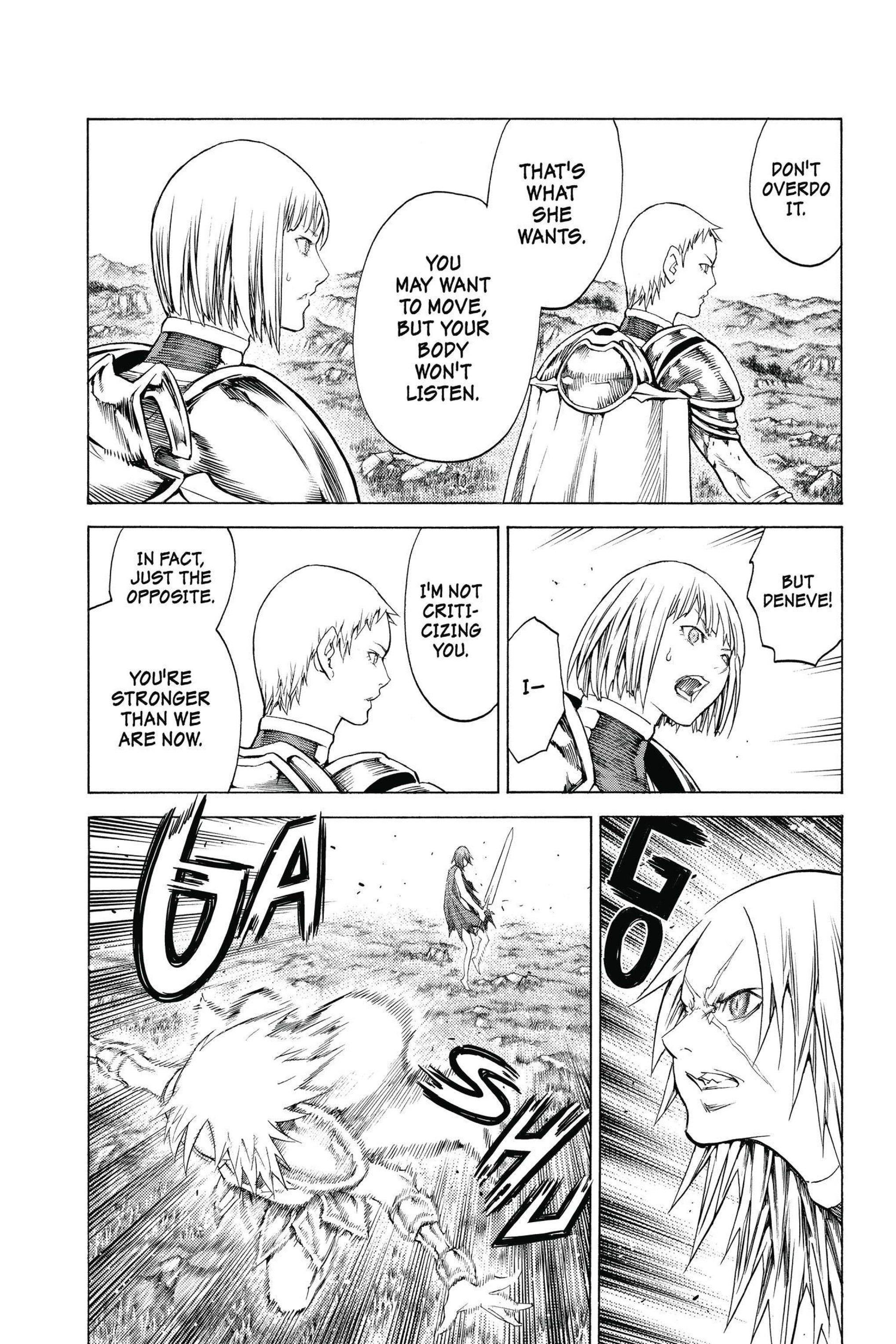 Read online Claymore comic -  Issue #26 - 56