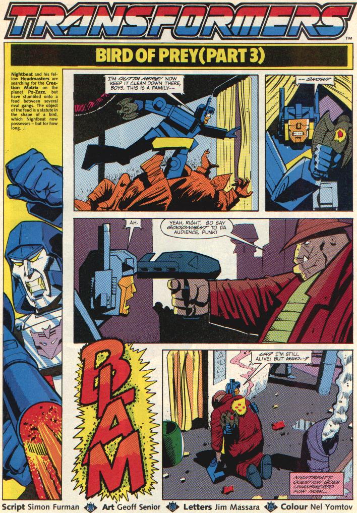 Read online The Transformers (UK) comic -  Issue #264 - 2