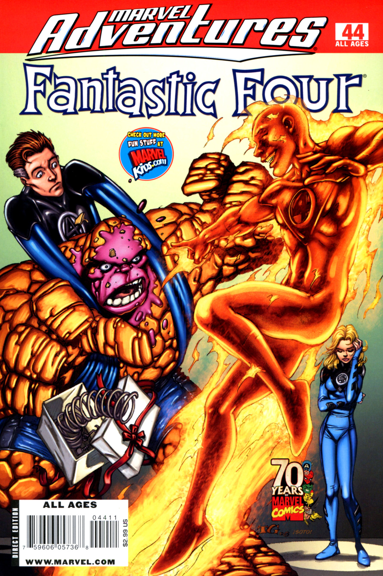 Read online Marvel Adventures Fantastic Four comic -  Issue #44 - 1