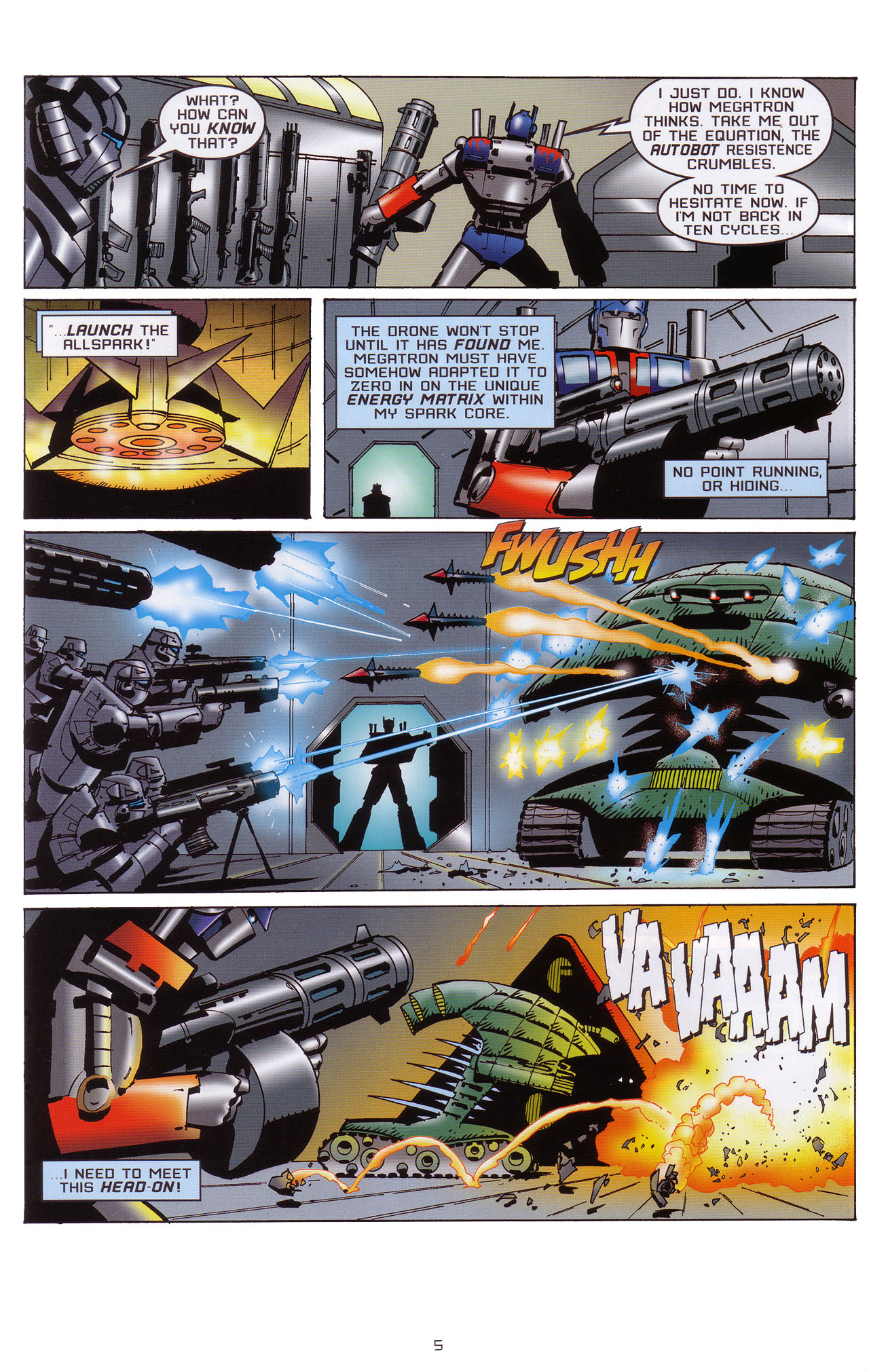 Read online Transformers: Saga of the Allspark comic -  Issue #1 - 6