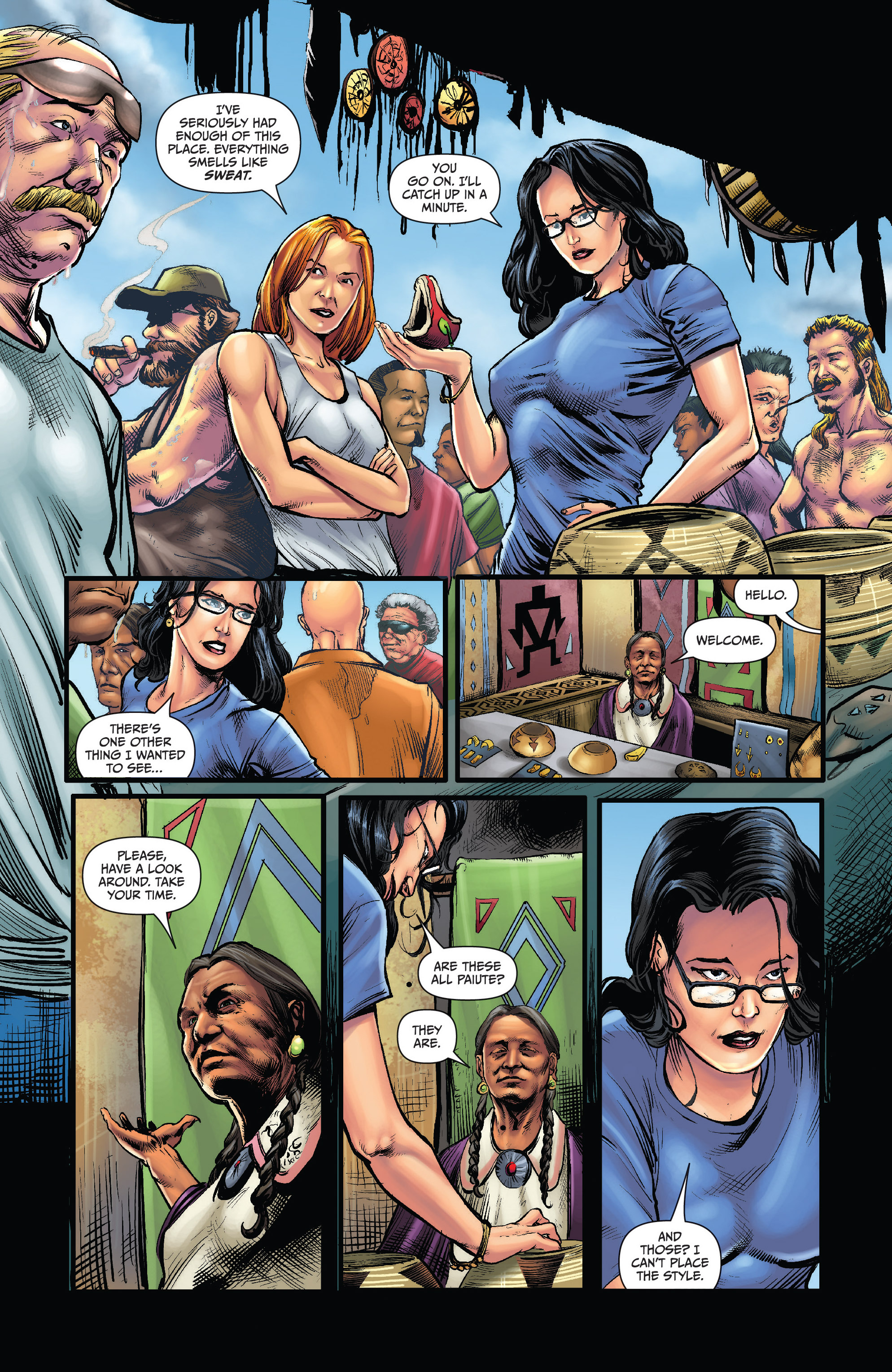 Read online Grimm Fairy Tales presents Dark Shaman comic -  Issue #1 - 3