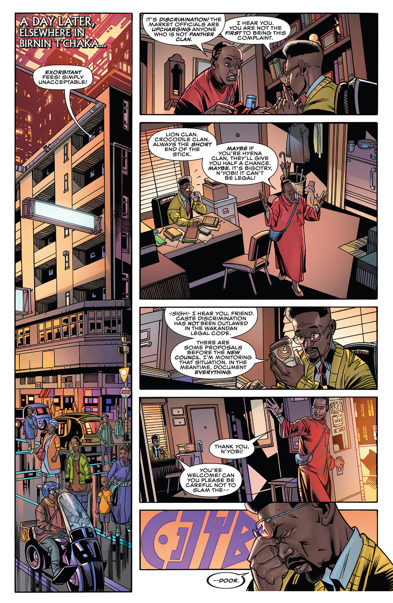 Read online Black Panther (2023) comic -  Issue #4 - 10