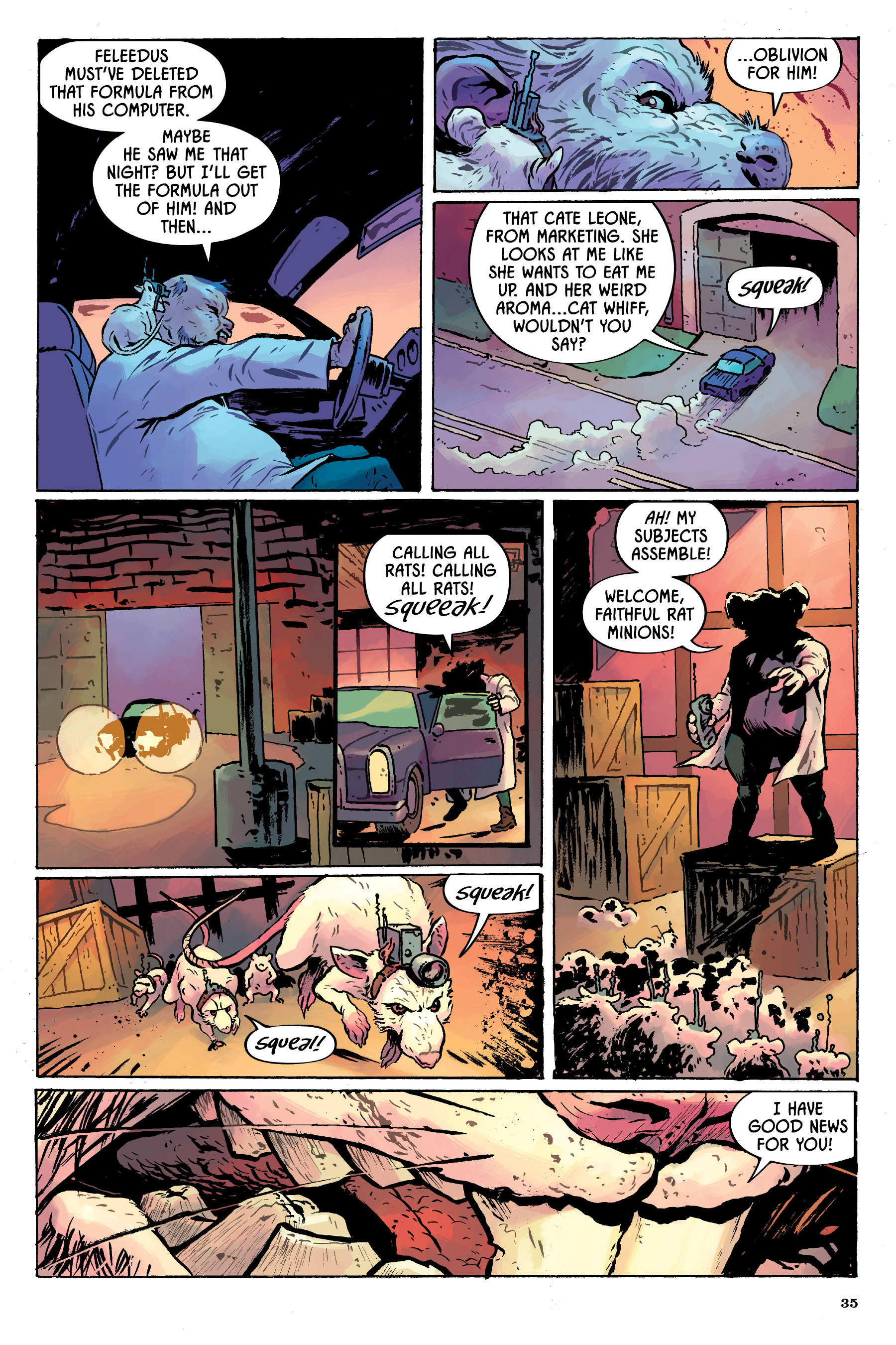 Read online Angel Catbird comic -  Issue # TPB 1 - 37