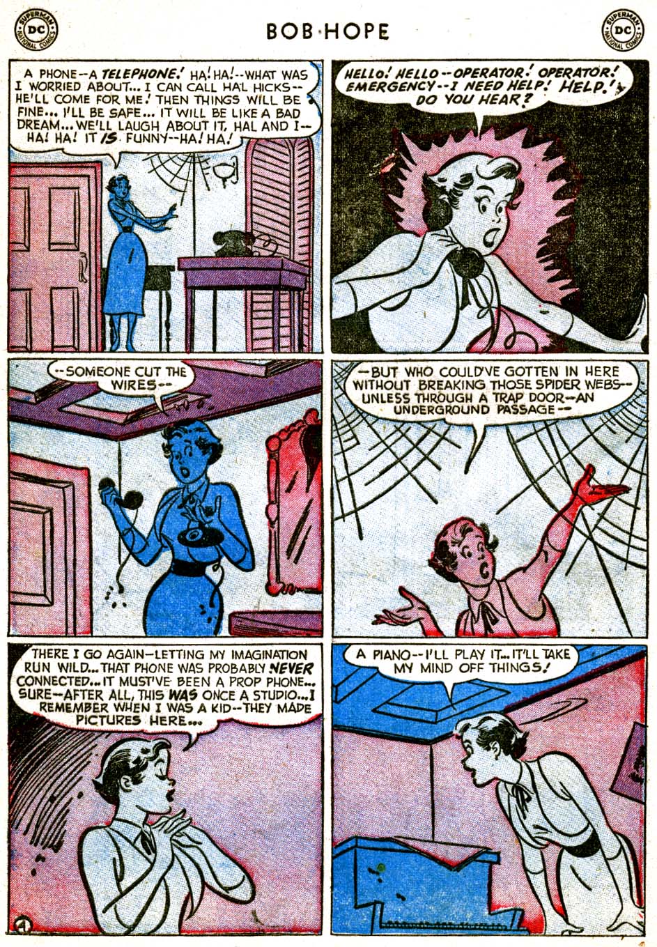 Read online The Adventures of Bob Hope comic -  Issue #22 - 38