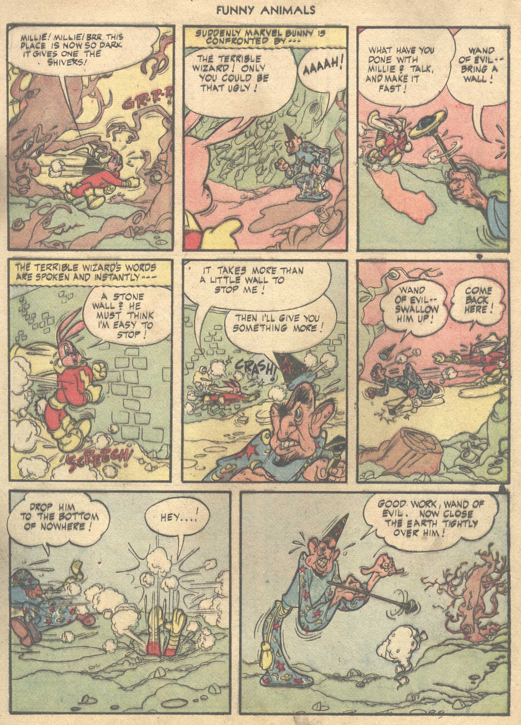 Read online Fawcett's Funny Animals comic -  Issue #37 - 7
