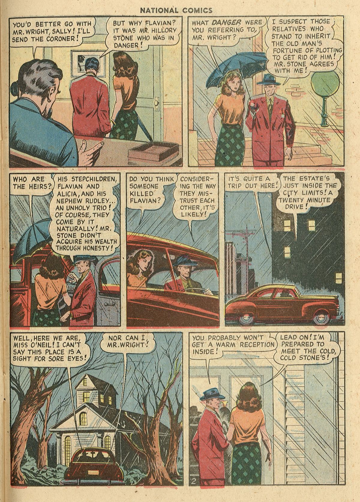 Read online National Comics comic -  Issue #71 - 23