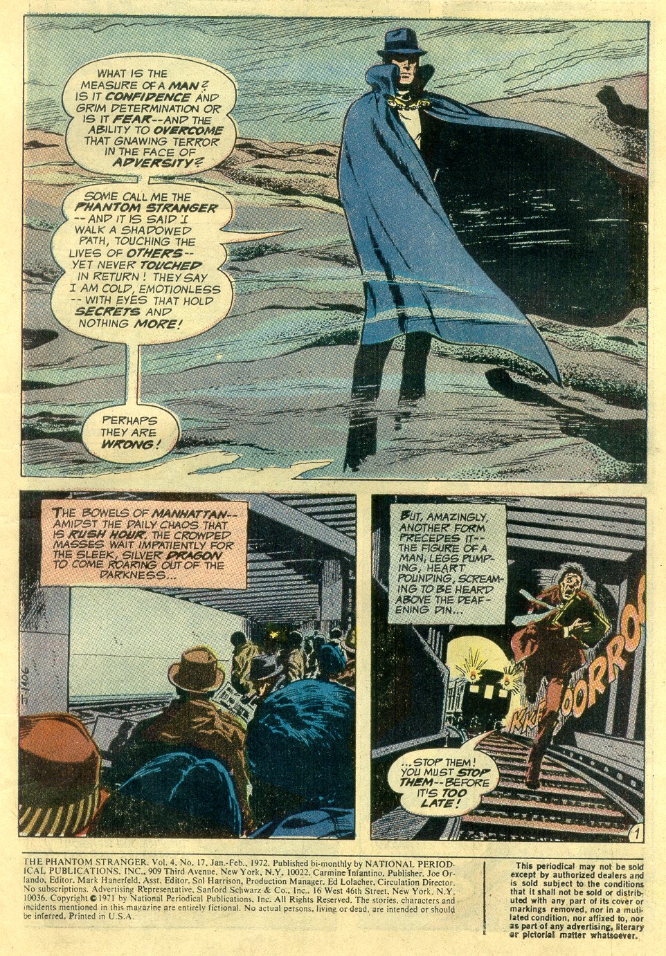 Read online The Phantom Stranger (1969) comic -  Issue #17 - 3