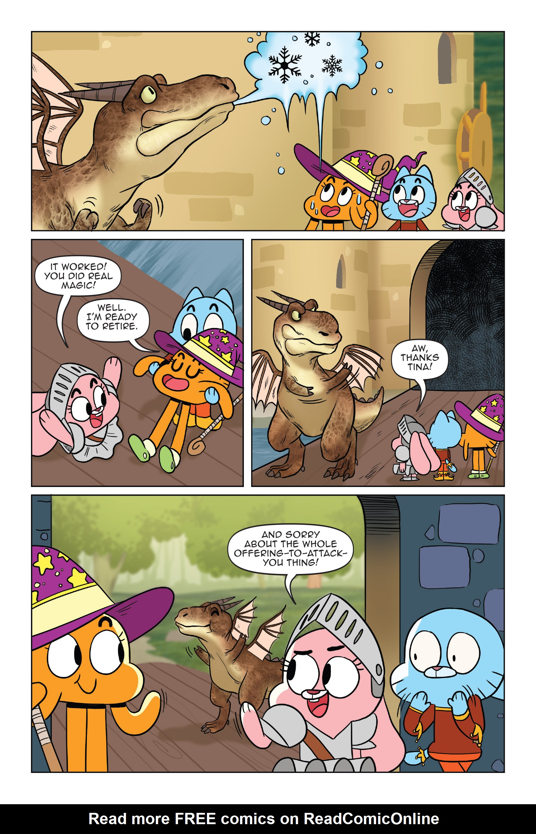 Read online The Amazing World of Gumball: Fairy Tale Trouble comic -  Issue # Full - 103