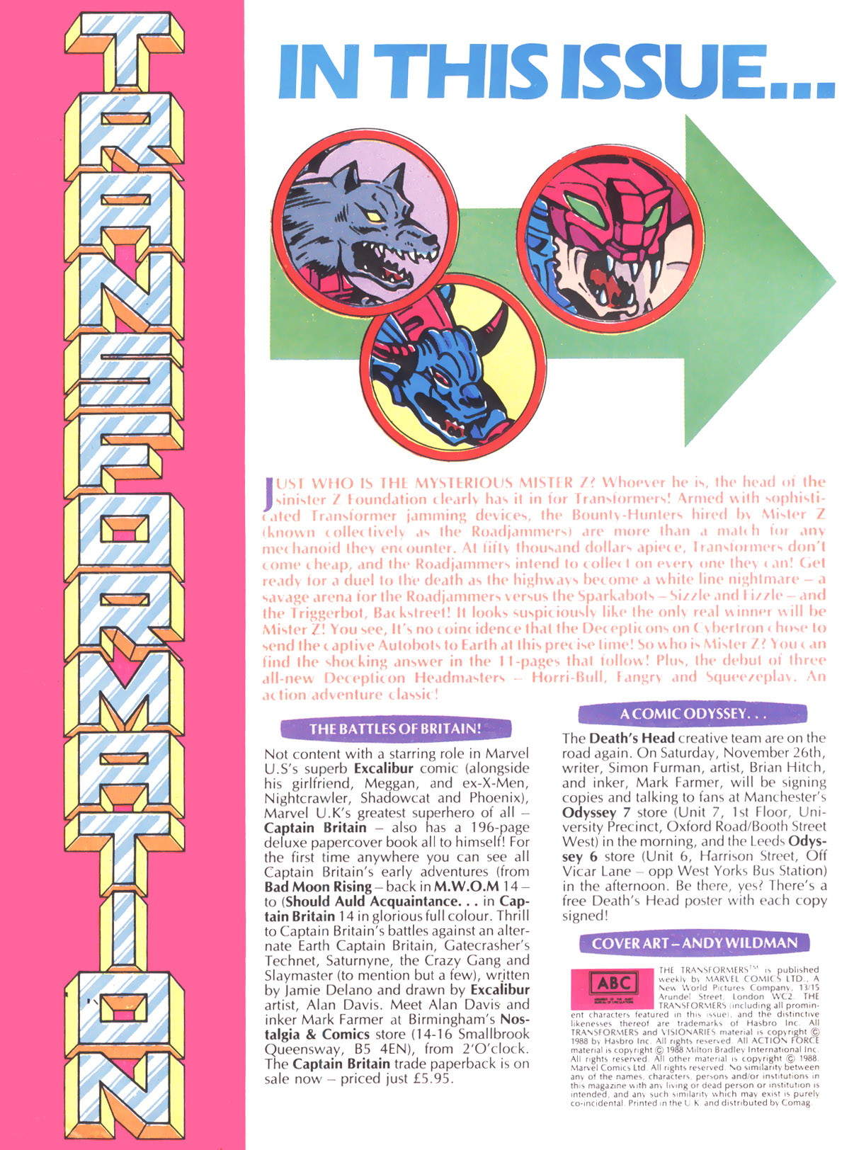 Read online The Transformers (UK) comic -  Issue #193 - 2