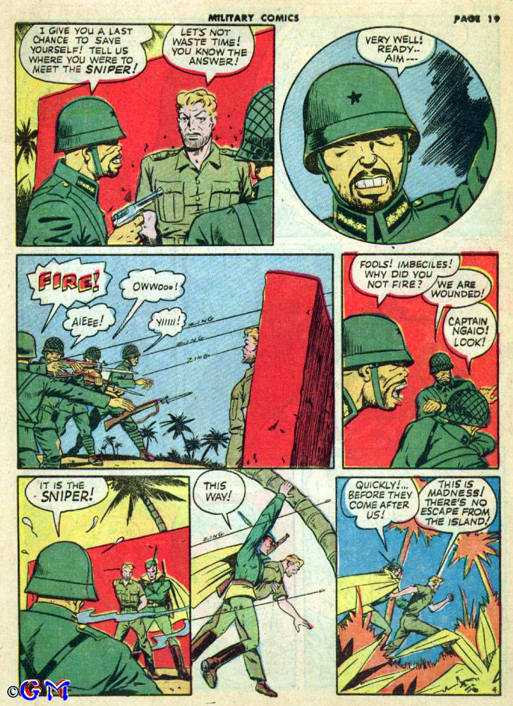 Read online Military Comics comic -  Issue #23 - 21