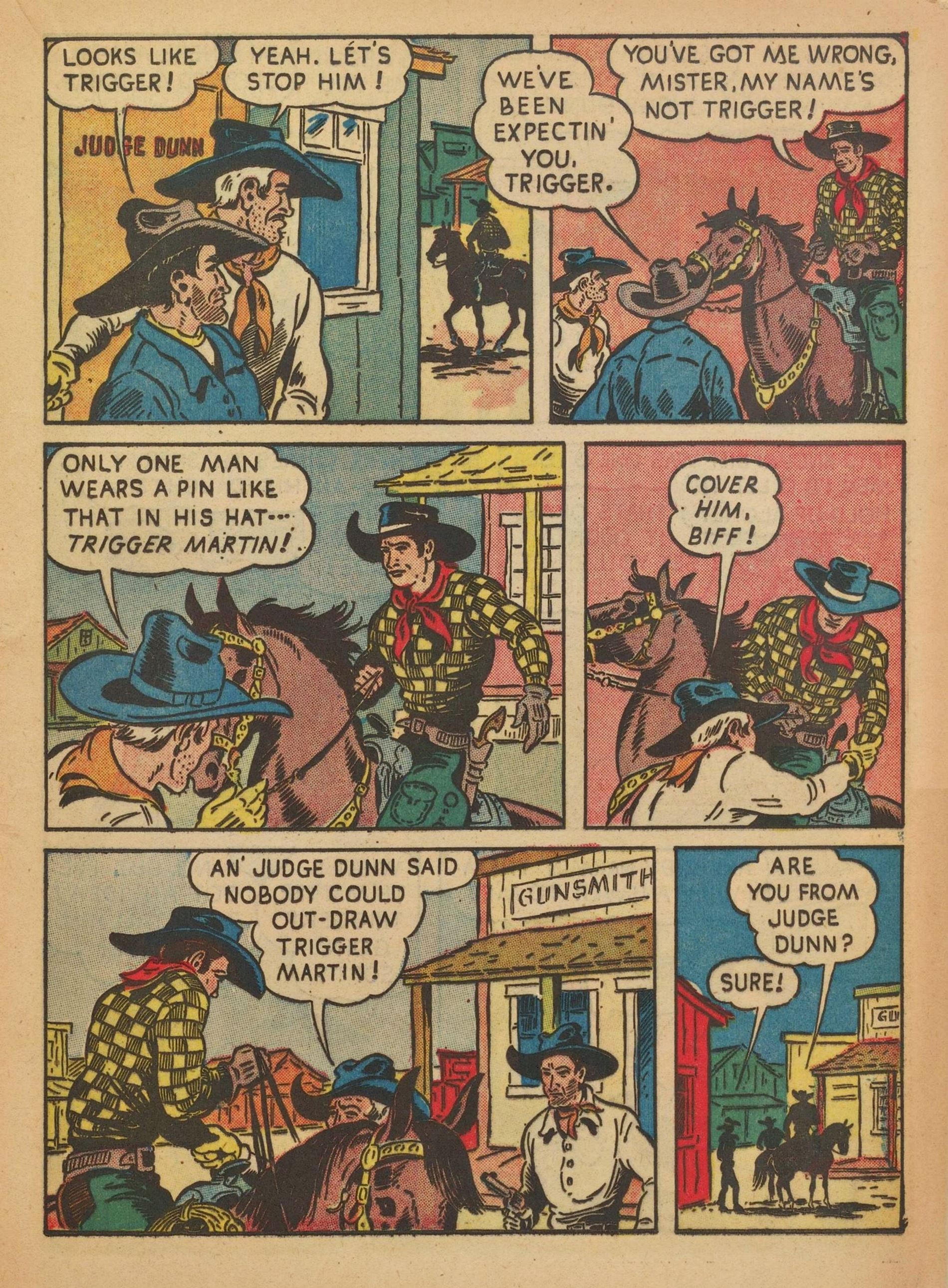 Read online Gene Autry Comics comic -  Issue #8 - 23