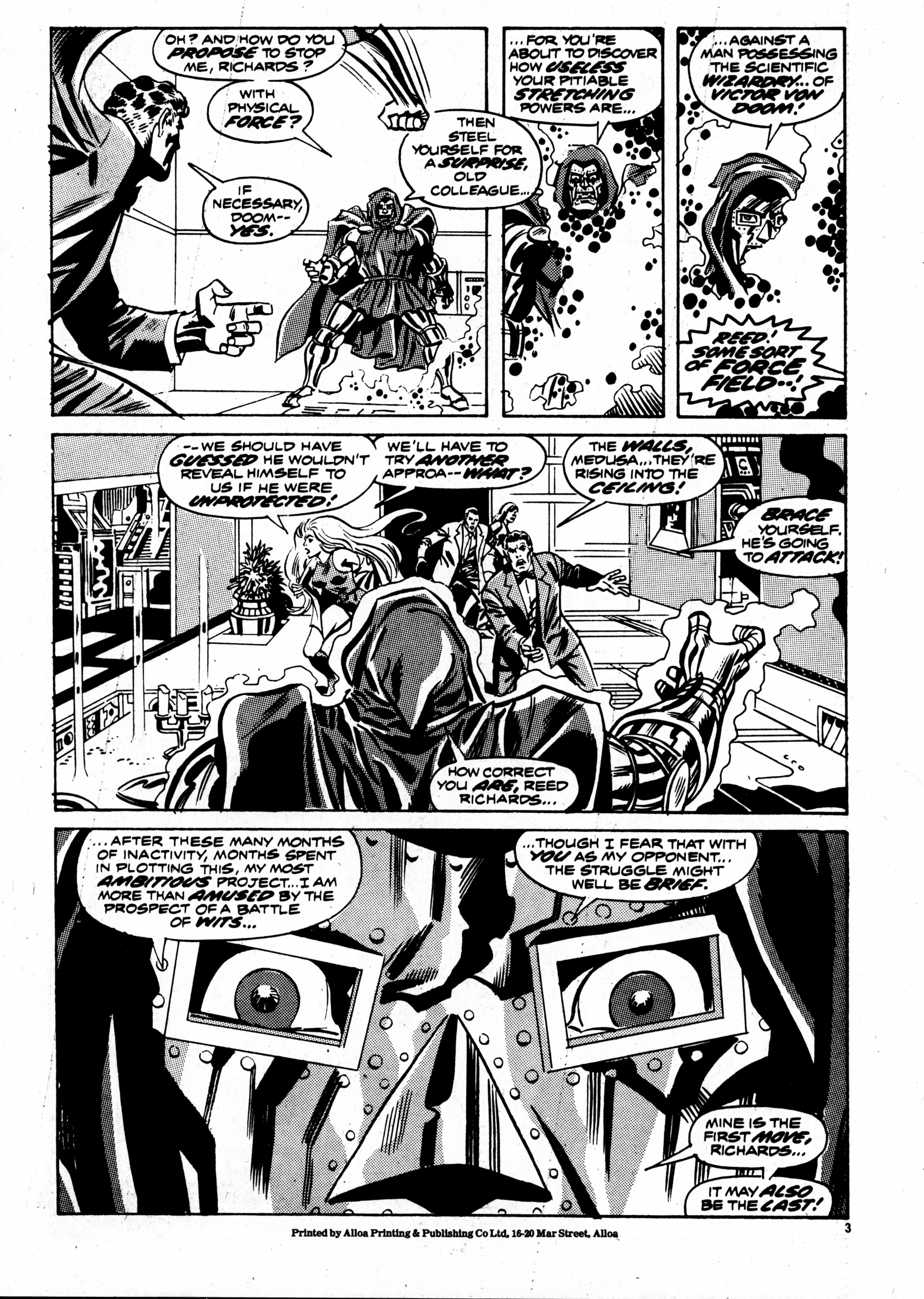 Read online Fantastic Four (1982) comic -  Issue #11 - 3