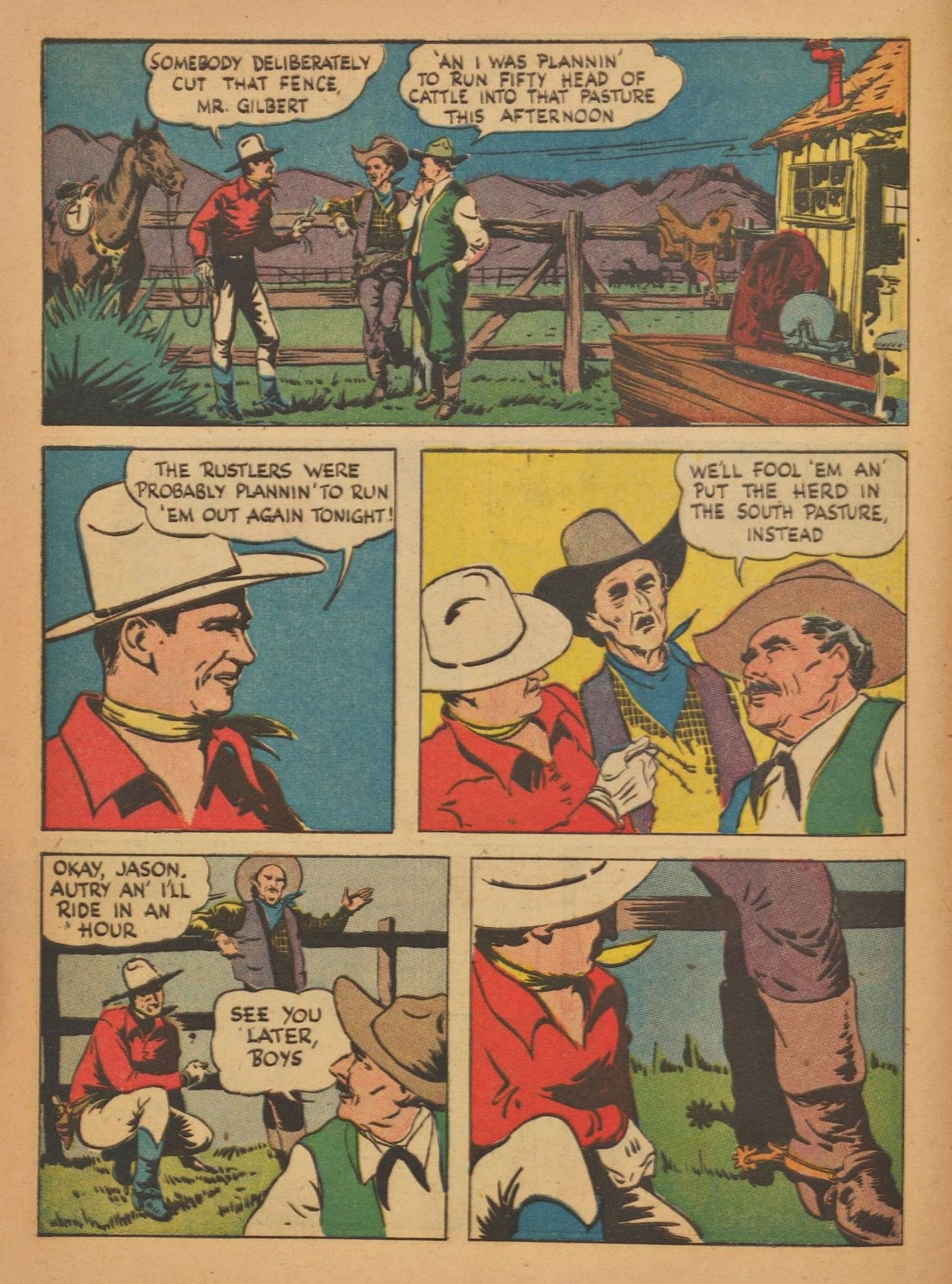 Gene Autry Comics issue 7 - Page 14