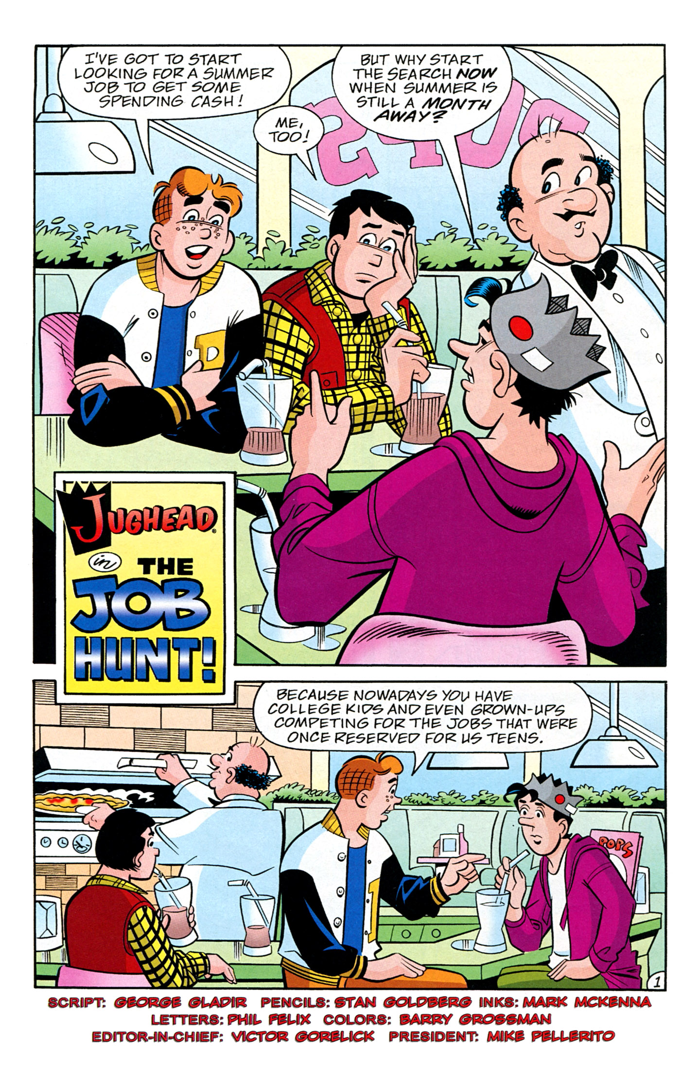 Read online Archie's Pal Jughead Comics comic -  Issue #213 - 3