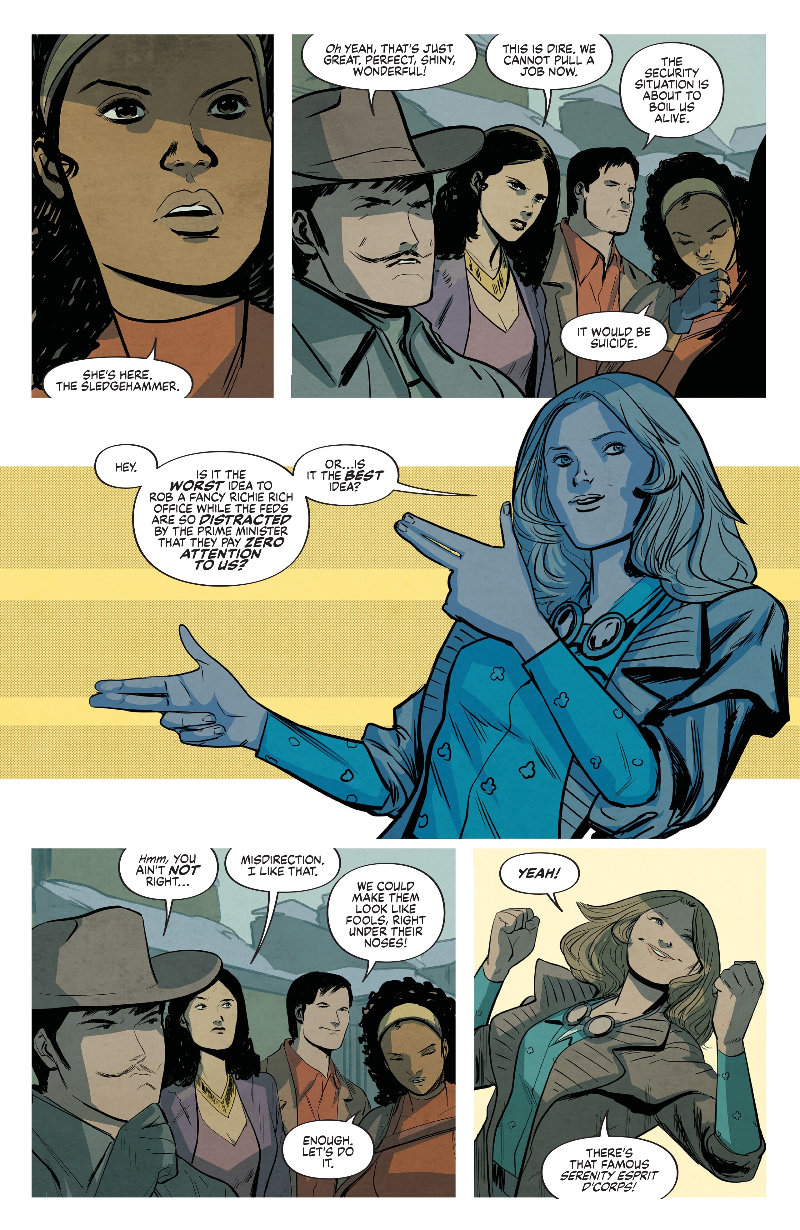 Read online Firefly: The Fall Guys comic -  Issue #1 - 13