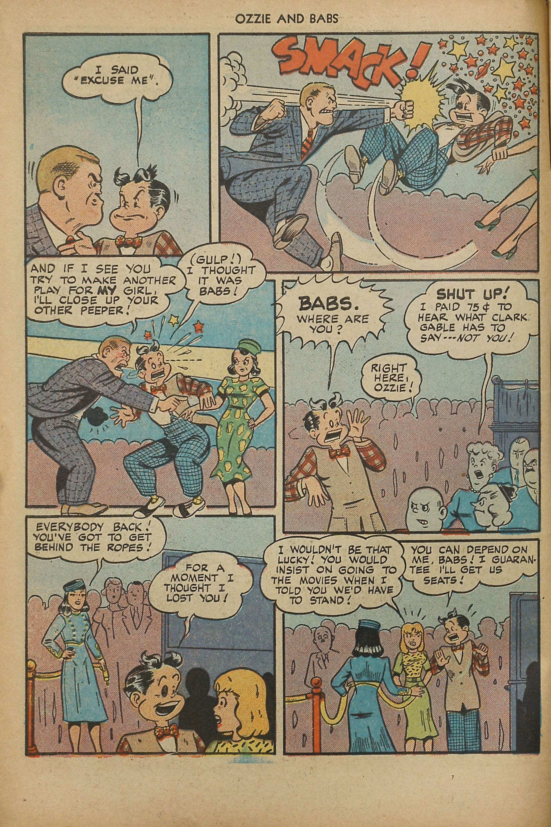Read online Ozzie And Babs comic -  Issue #10 - 6