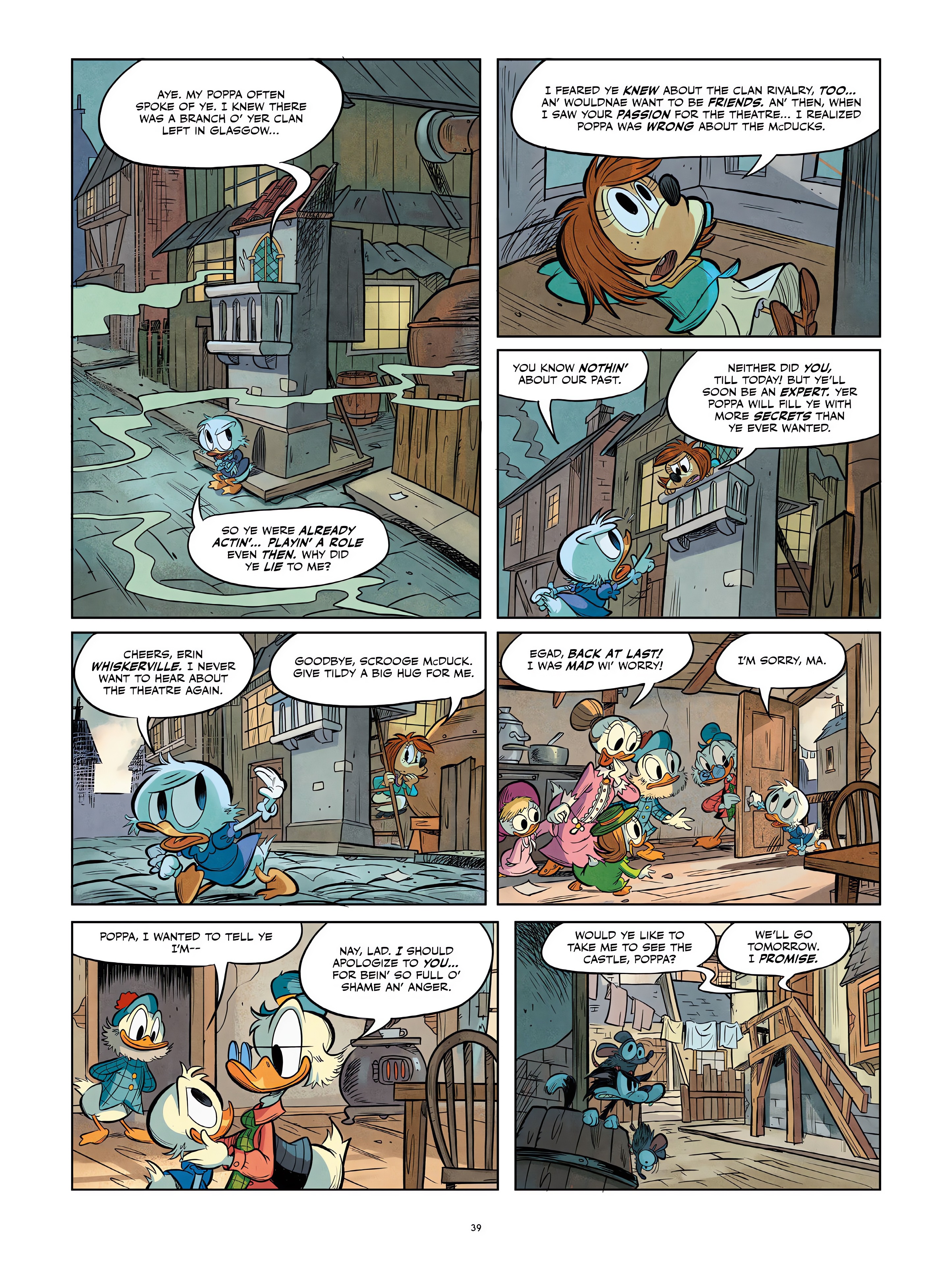 Read online Scrooge McDuck: The Dragon of Glasgow comic -  Issue # Full - 40