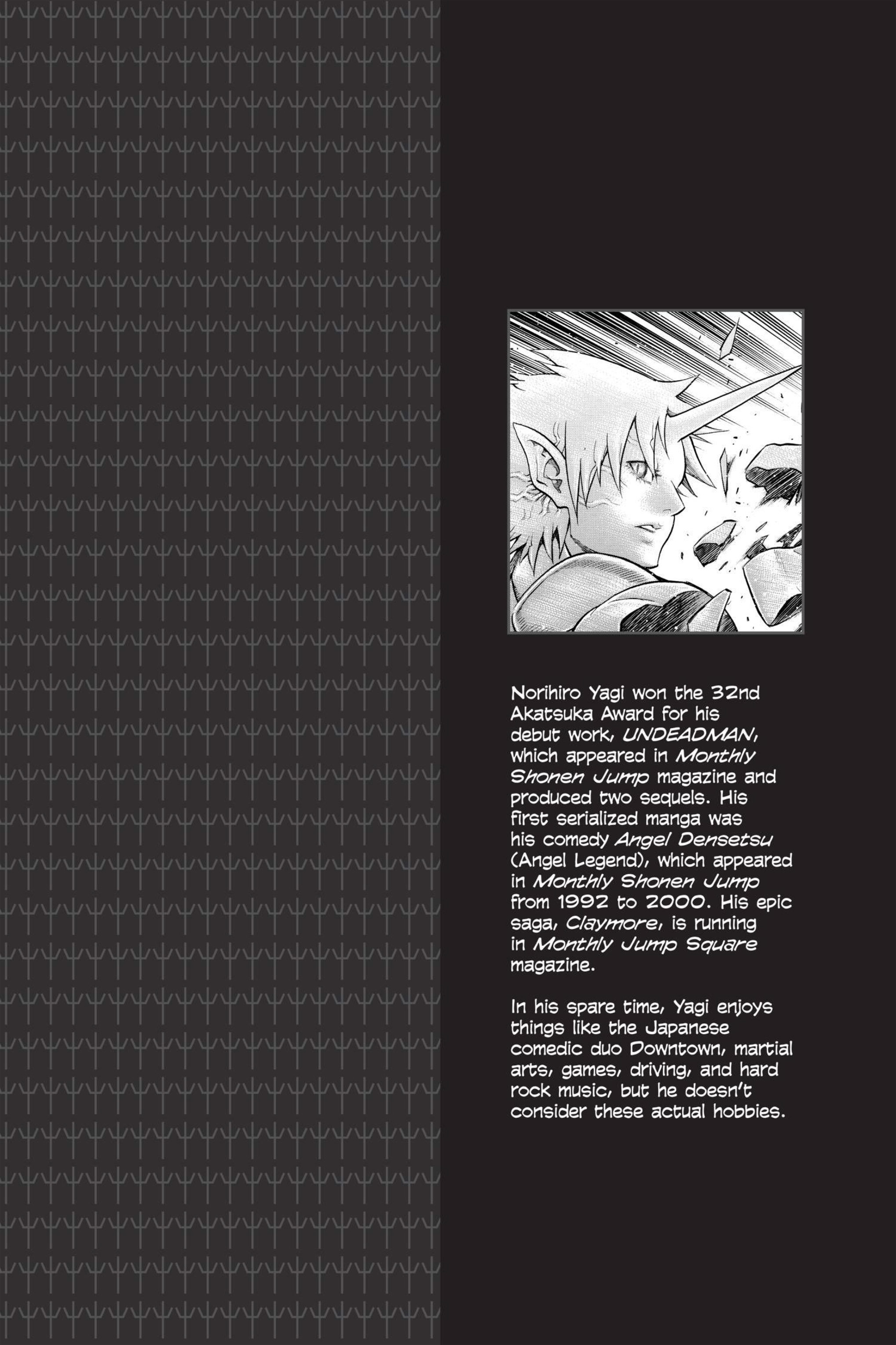 Read online Claymore comic -  Issue #26 - 2