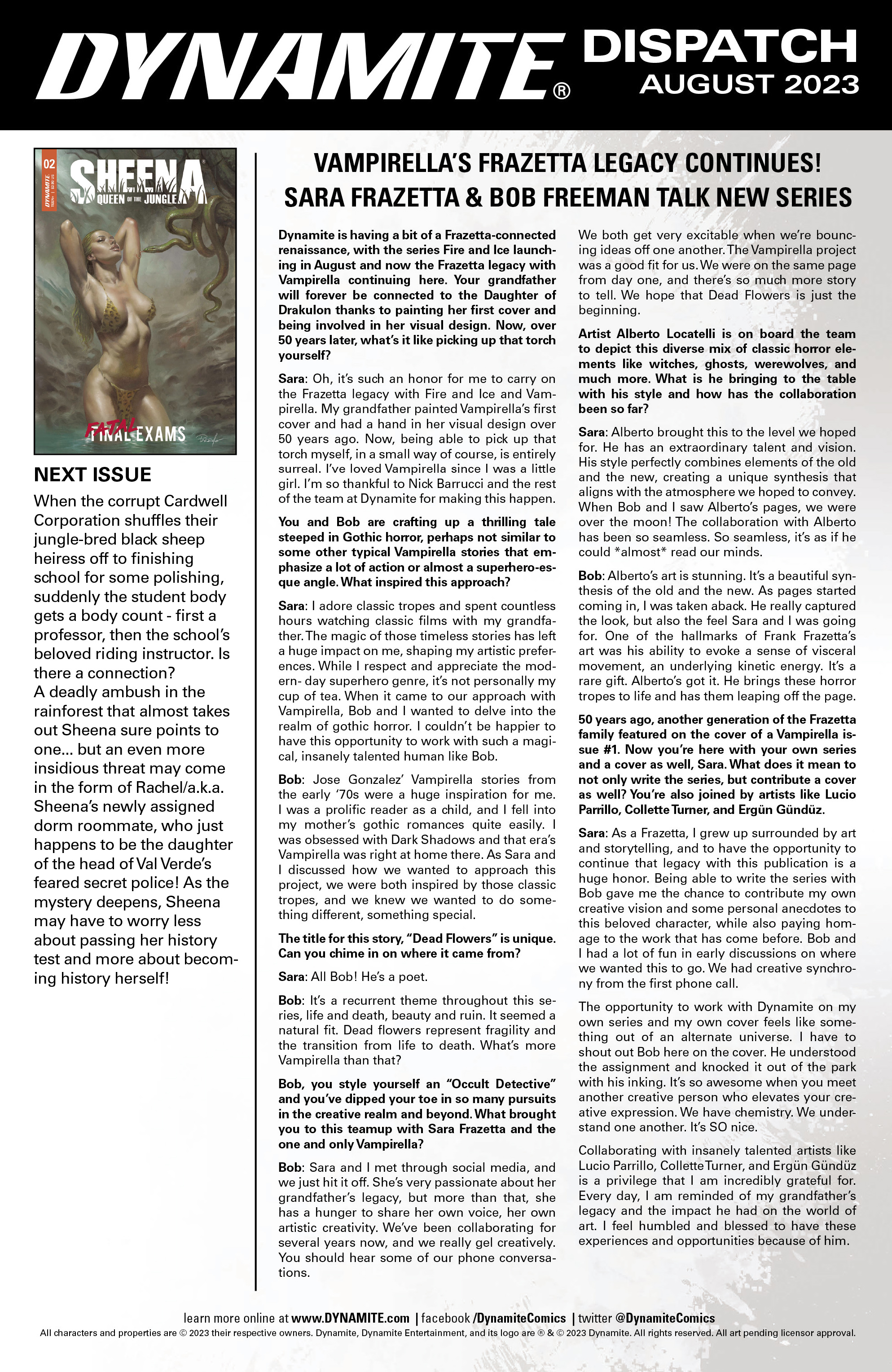 Read online Sheena Queen of the Jungle: Fatal Exams comic -  Issue #1 - 28