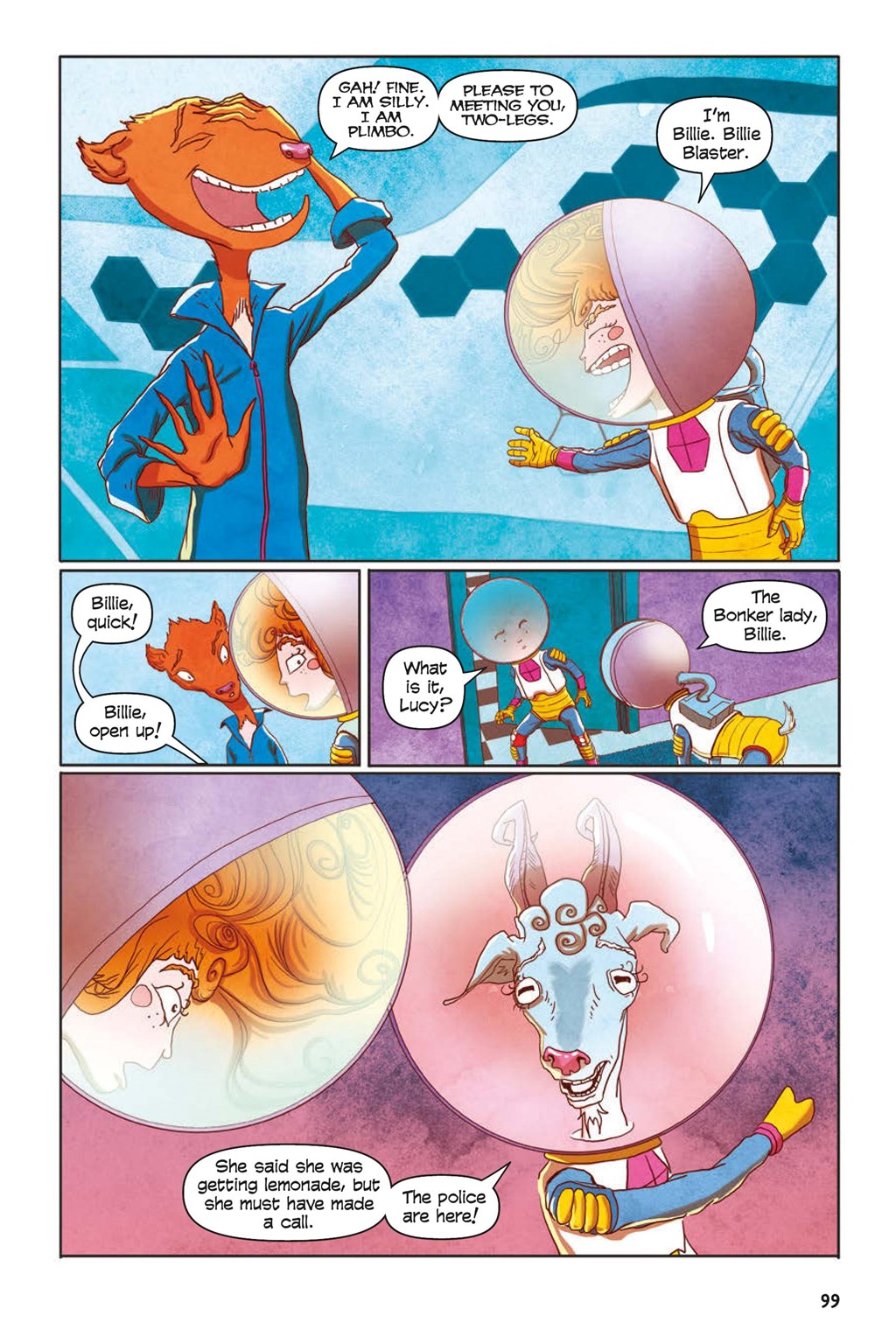 Read online Billie Blaster and the Robot Army From Outer Space comic -  Issue # TPB (Part 2) - 10