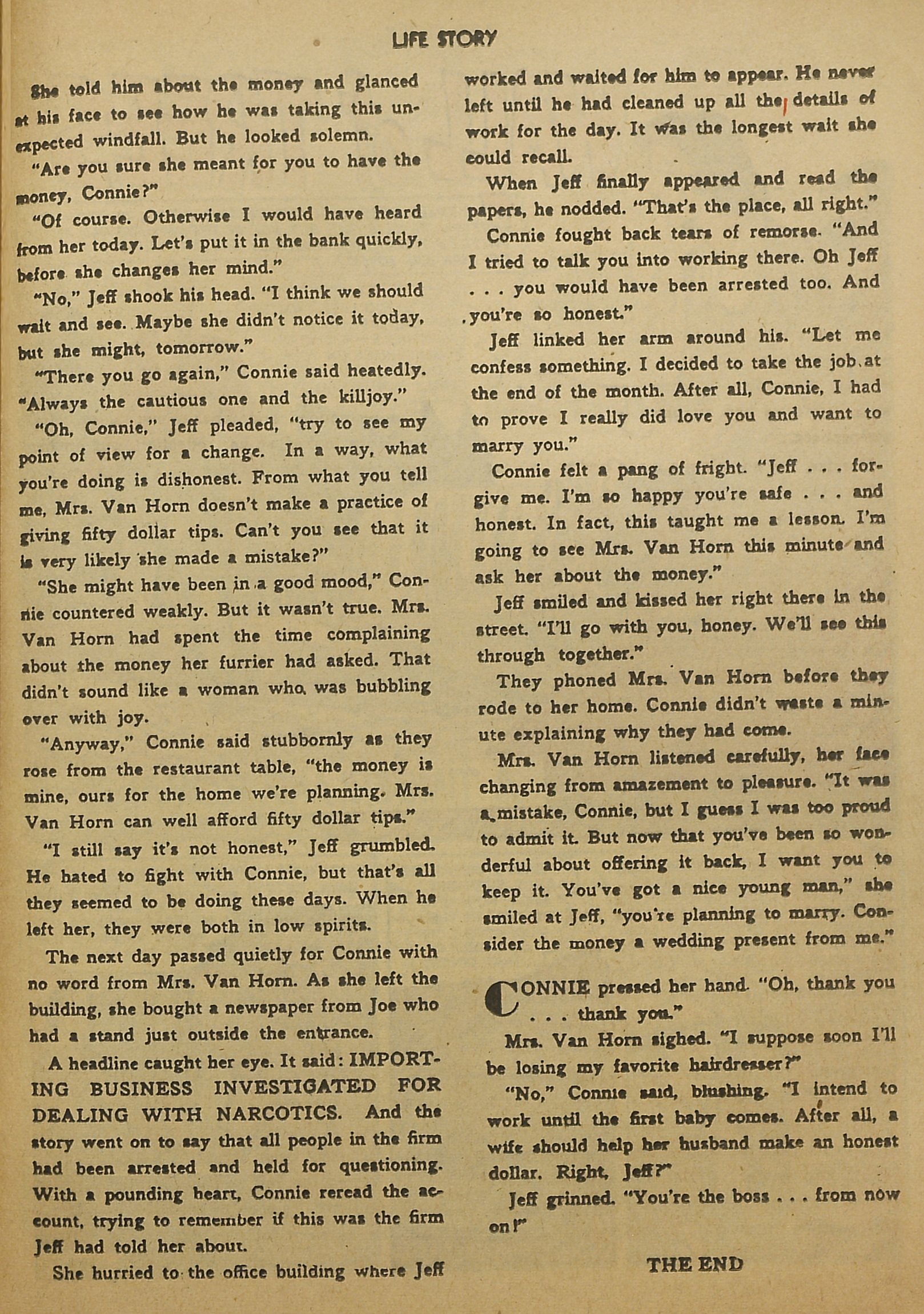 Read online Life Story comic -  Issue #46 - 25