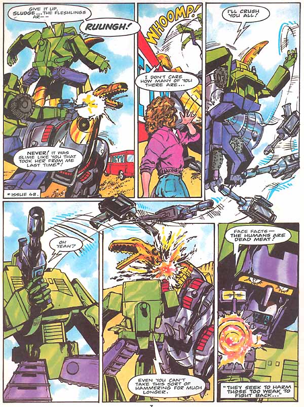 Read online The Transformers (UK) comic -  Issue #77 - 6