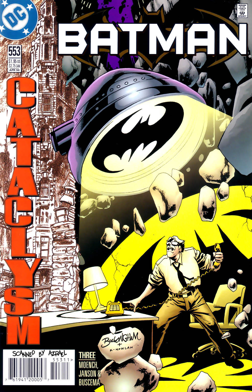 Read online Batman: Cataclysm comic -  Issue #4 - 1