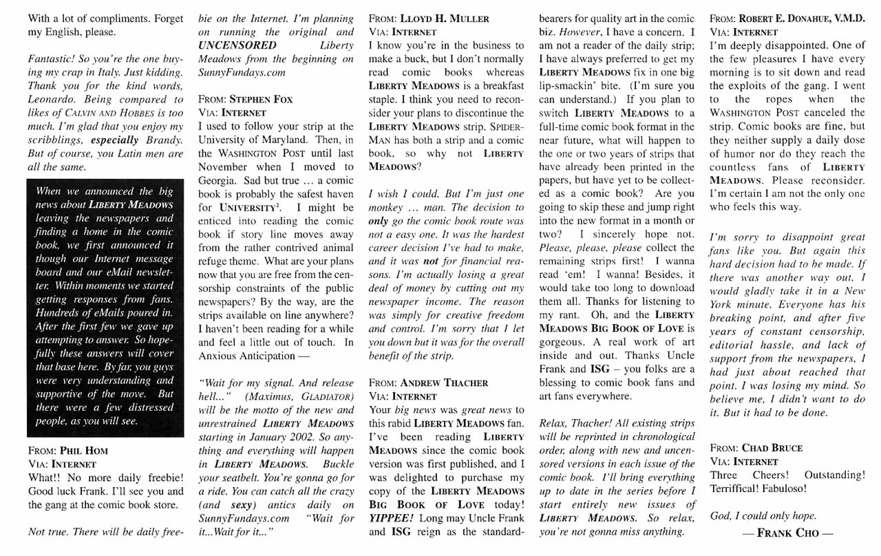 Read online Liberty Meadows comic -  Issue #23 - 28