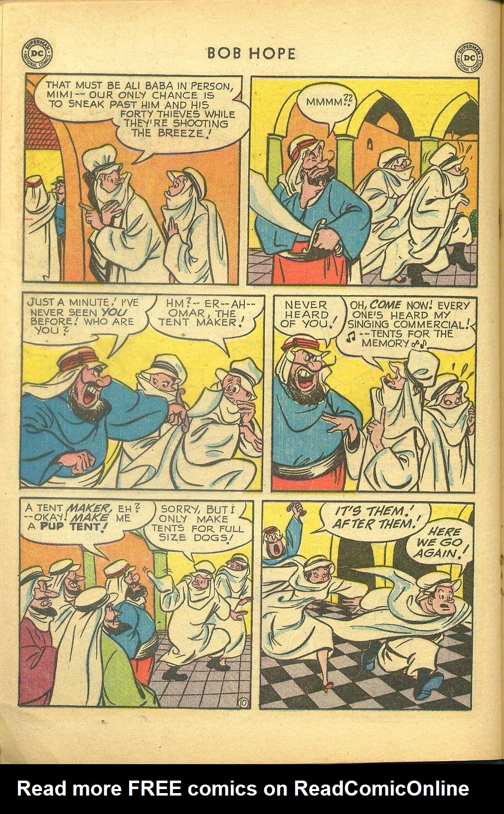 Read online The Adventures of Bob Hope comic -  Issue #10 - 34