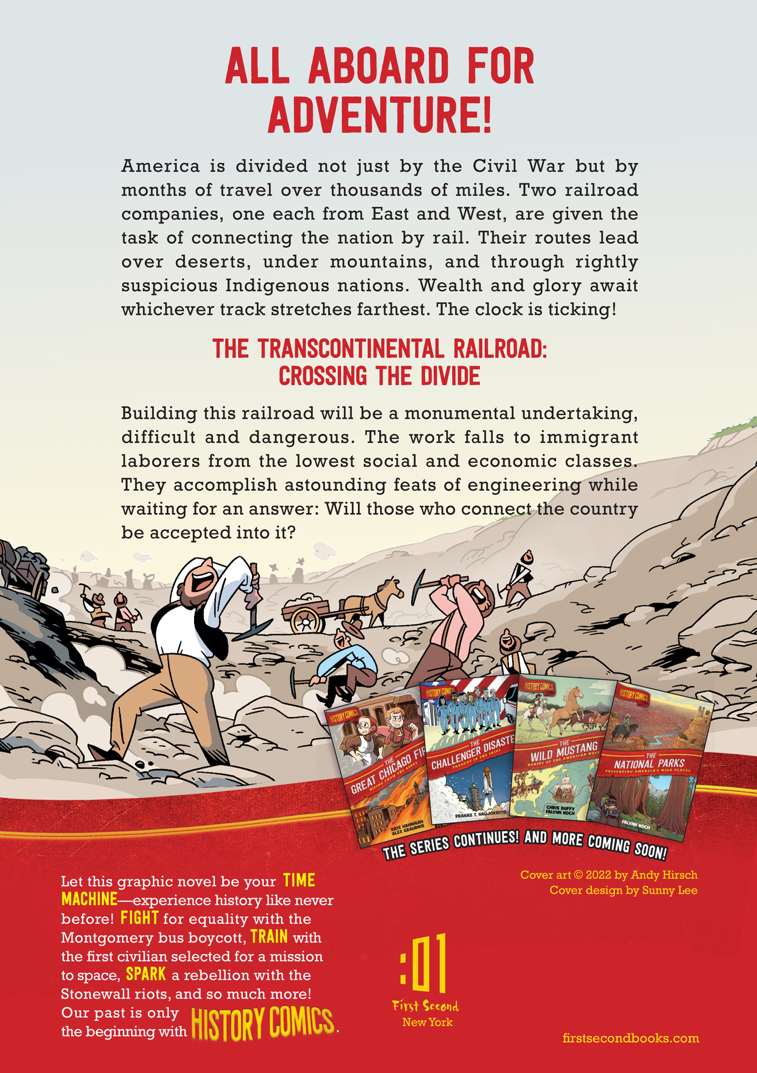 Read online History Comics comic -  Issue # The Transcontinental Railroad - 130