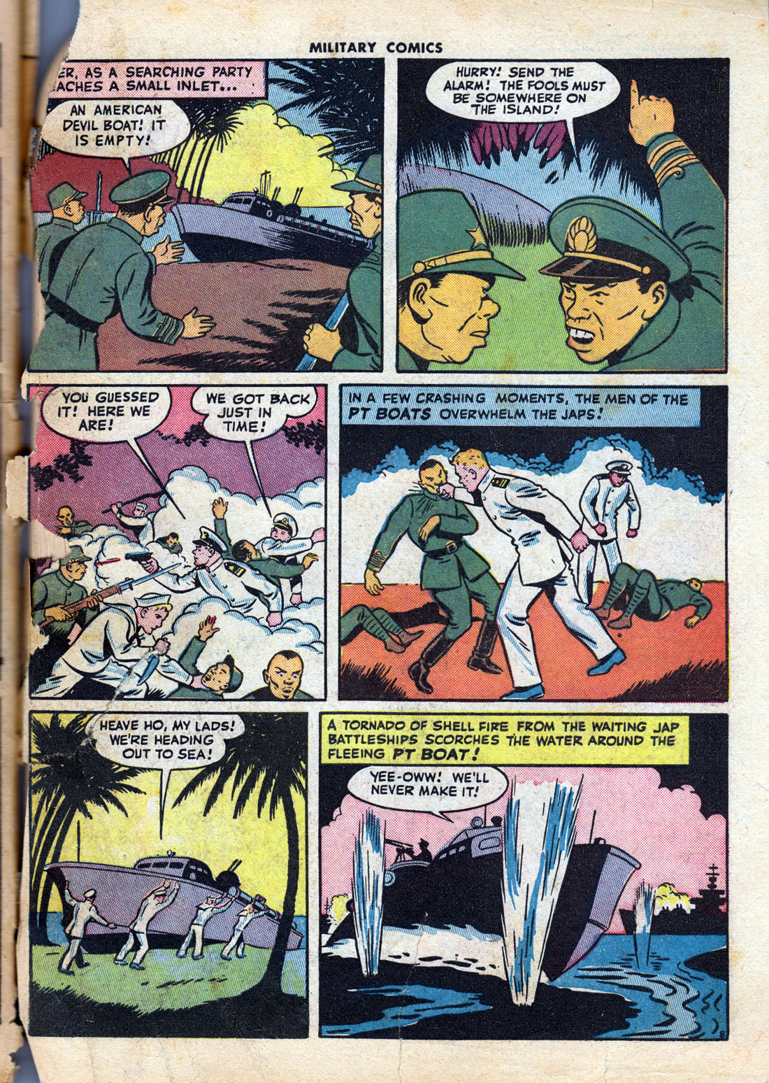 Read online Military Comics comic -  Issue #37 - 57