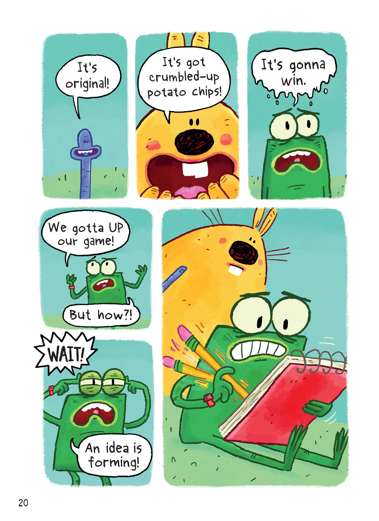 Read online Blue, Barry & Pancakes comic -  Issue # TPB 3 - 26