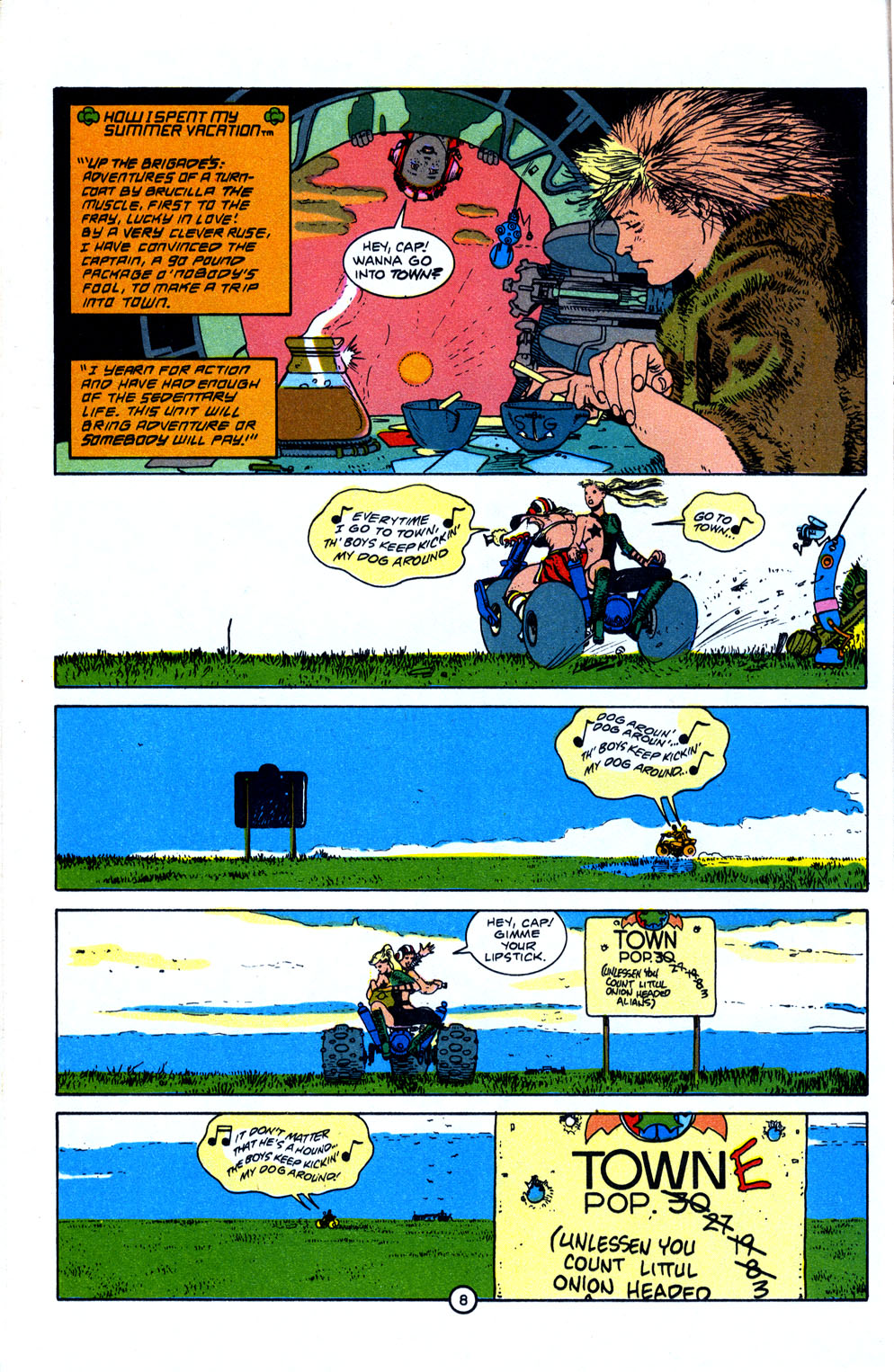 Read online Starstruck (1985) comic -  Issue #4 - 10
