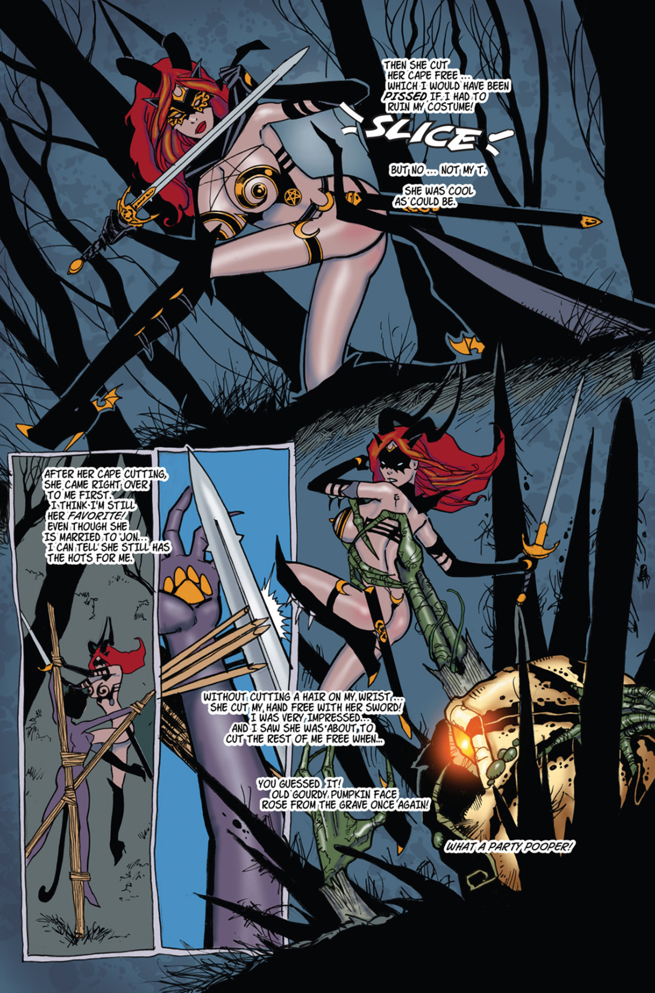 Read online Tarot: Witch of the Black Rose comic -  Issue #138 - 19