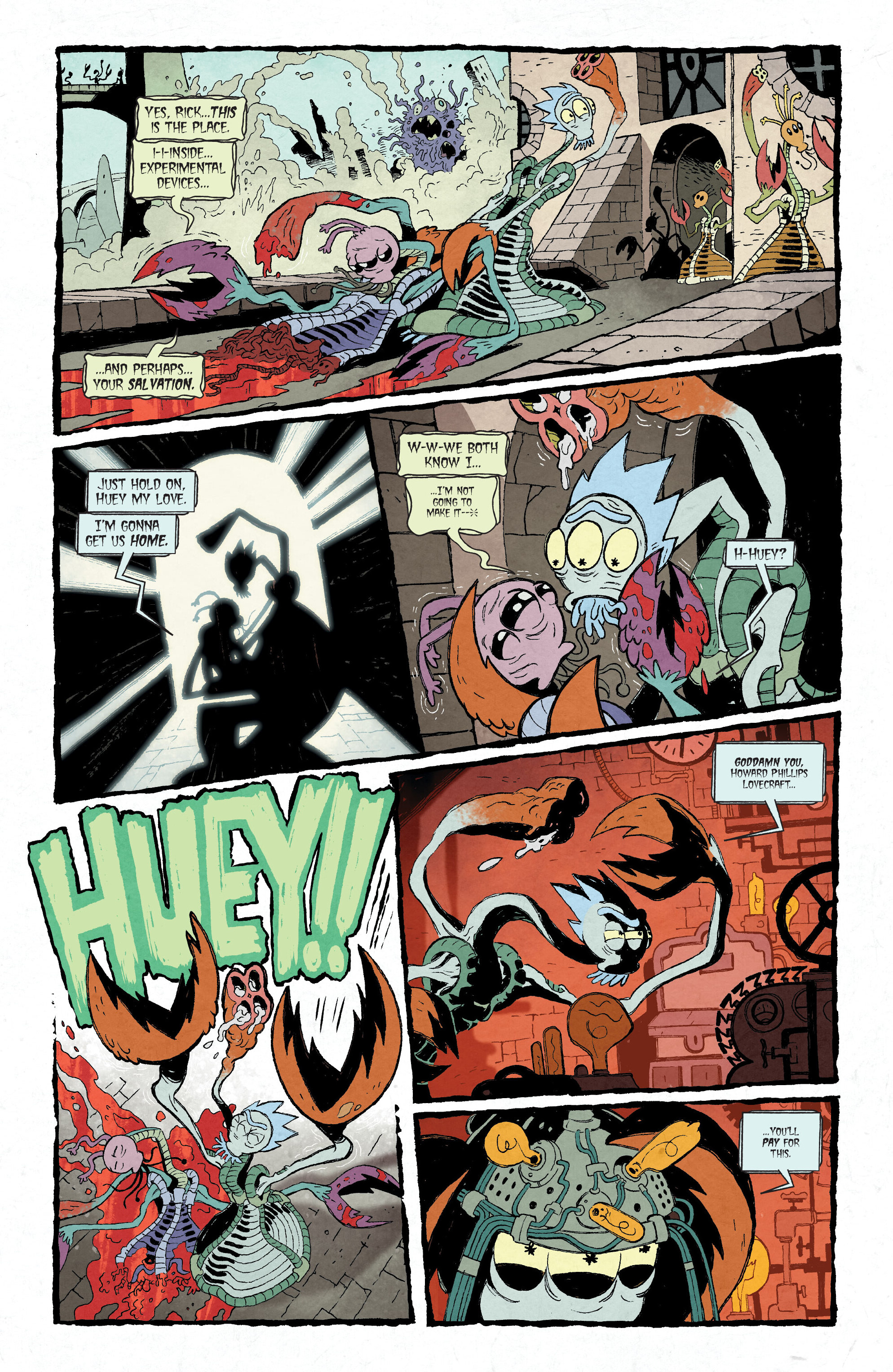 Read online Rick and Morty: vs. Cthulhu comic -  Issue # TPB - 73