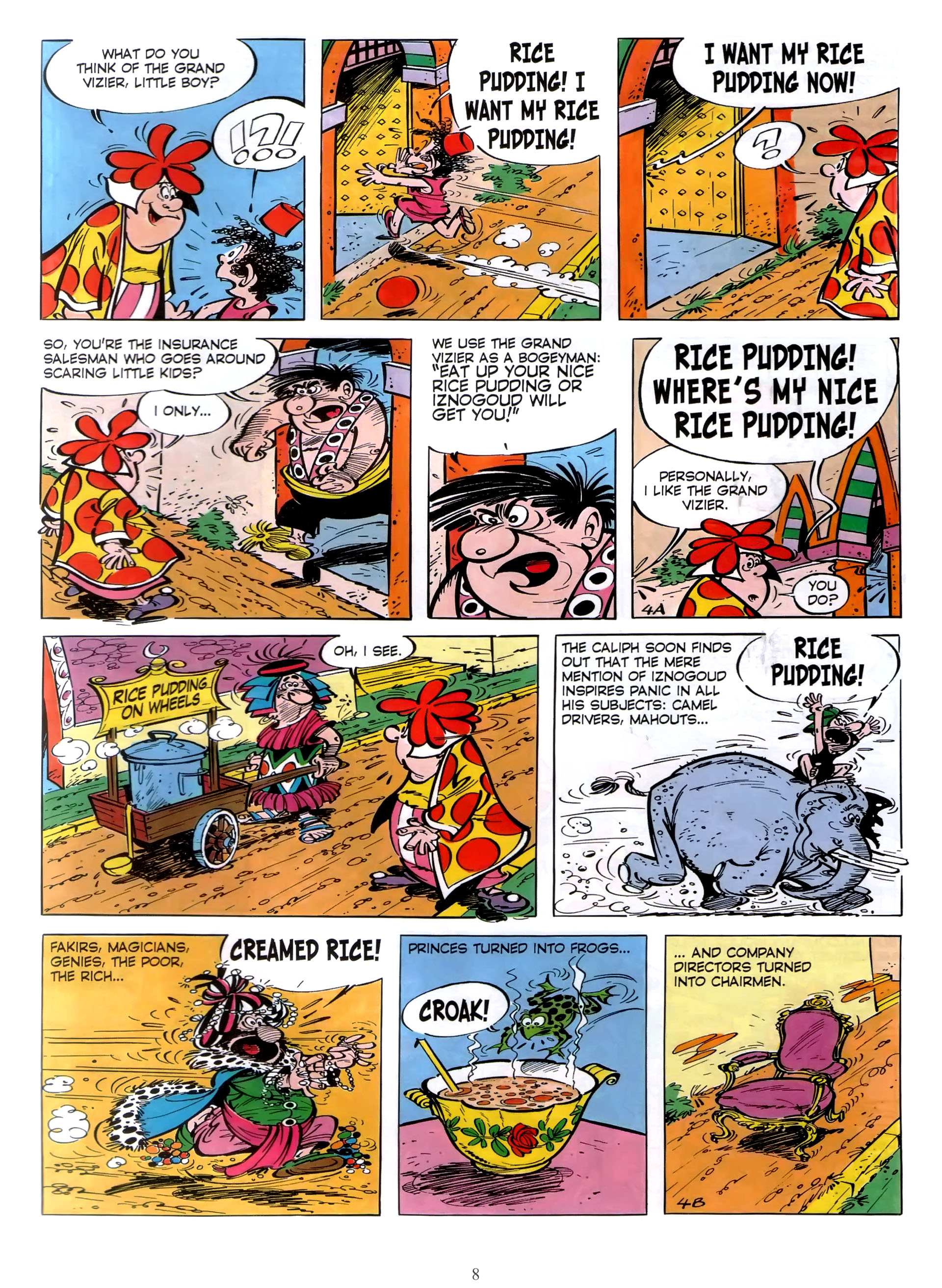 Read online Iznogoud comic -  Issue #5 - 6